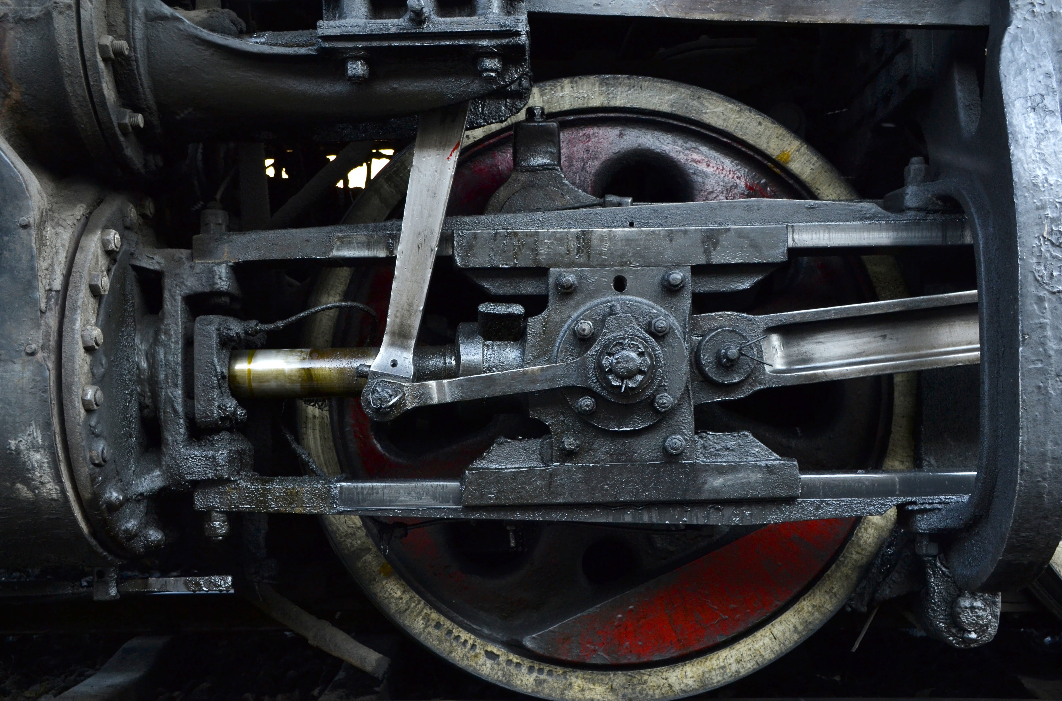 metal, train, old, no people, car, industrial, transportation, rail transportation, connection, land vehicle, 4K, steam train, mode of transportation, HD Wallpaper