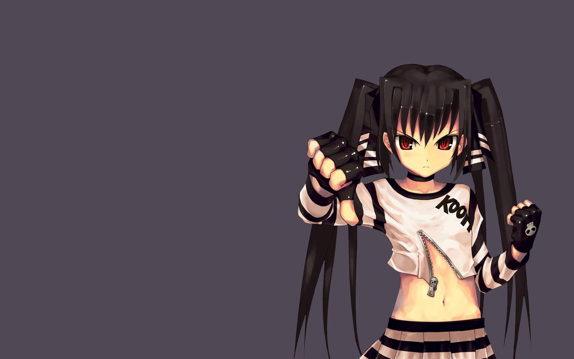 studio shot, bone, representation, haired, females, black background, human representation, black Color, anime, spooky, halloween, cut out, negative, dark, HD Wallpaper