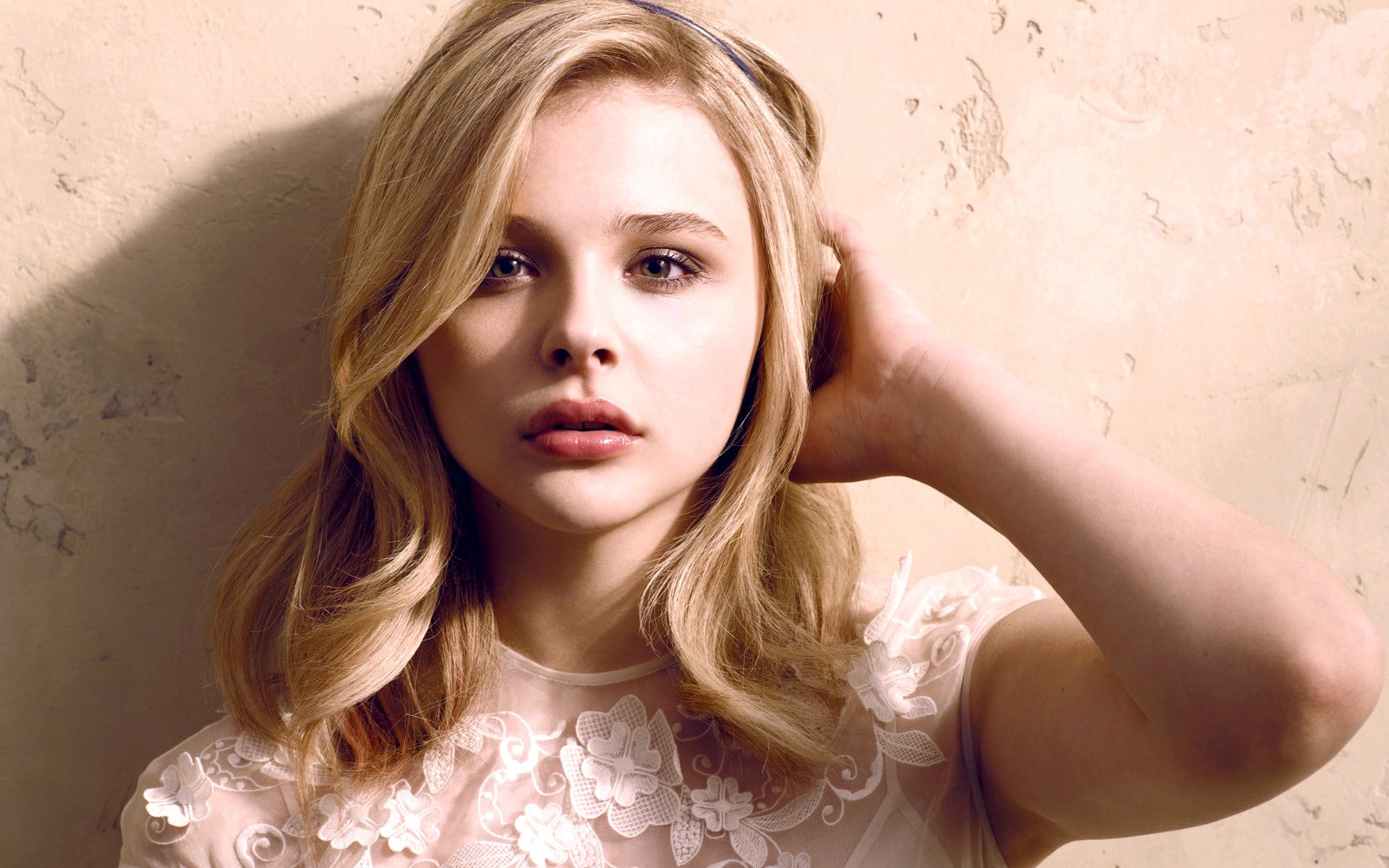 women, Chloë Grace Moretz, 1080P, blonde, HD Wallpaper