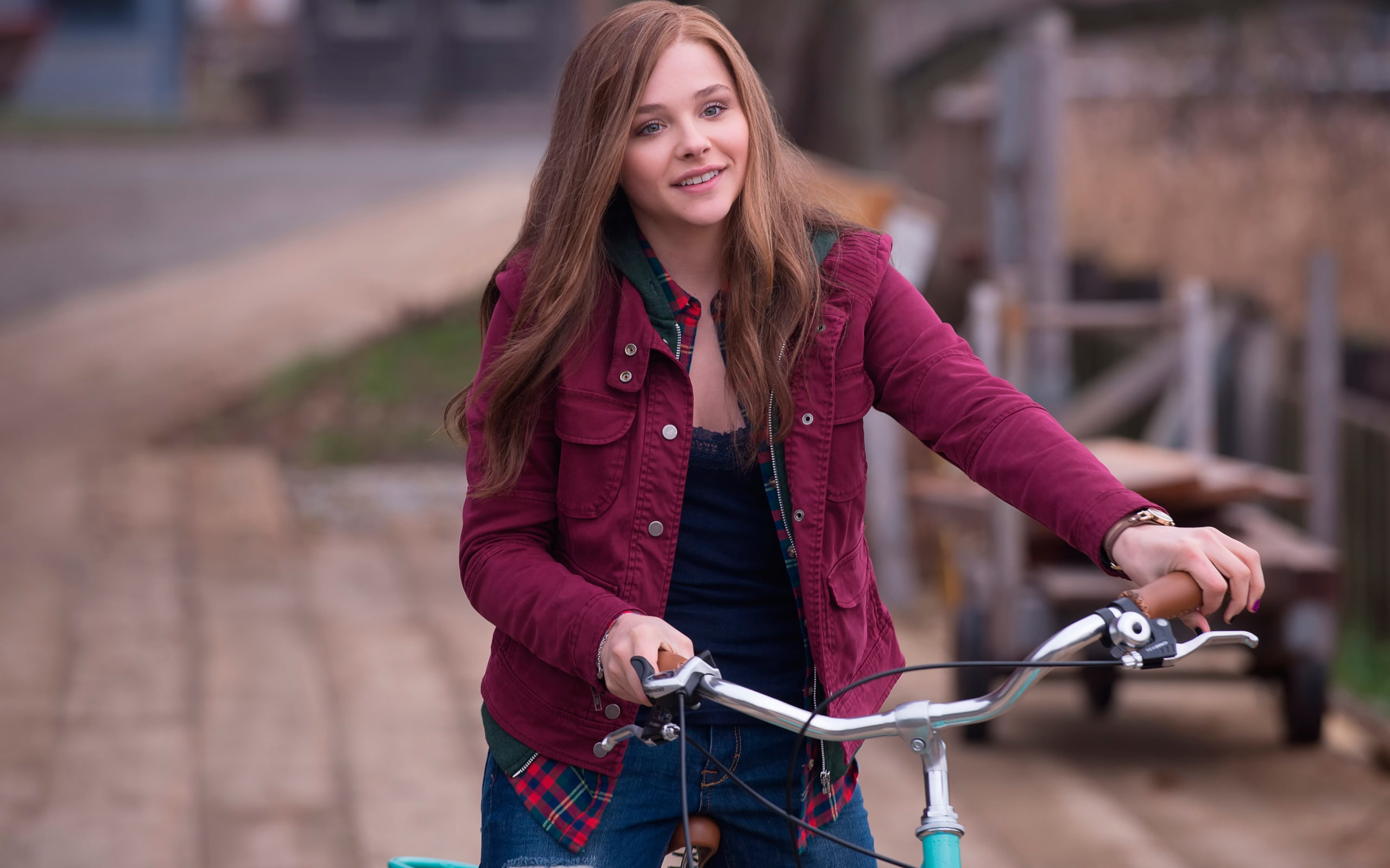 Chloe, Moretz, stay, Grace, 2K, HD Wallpaper