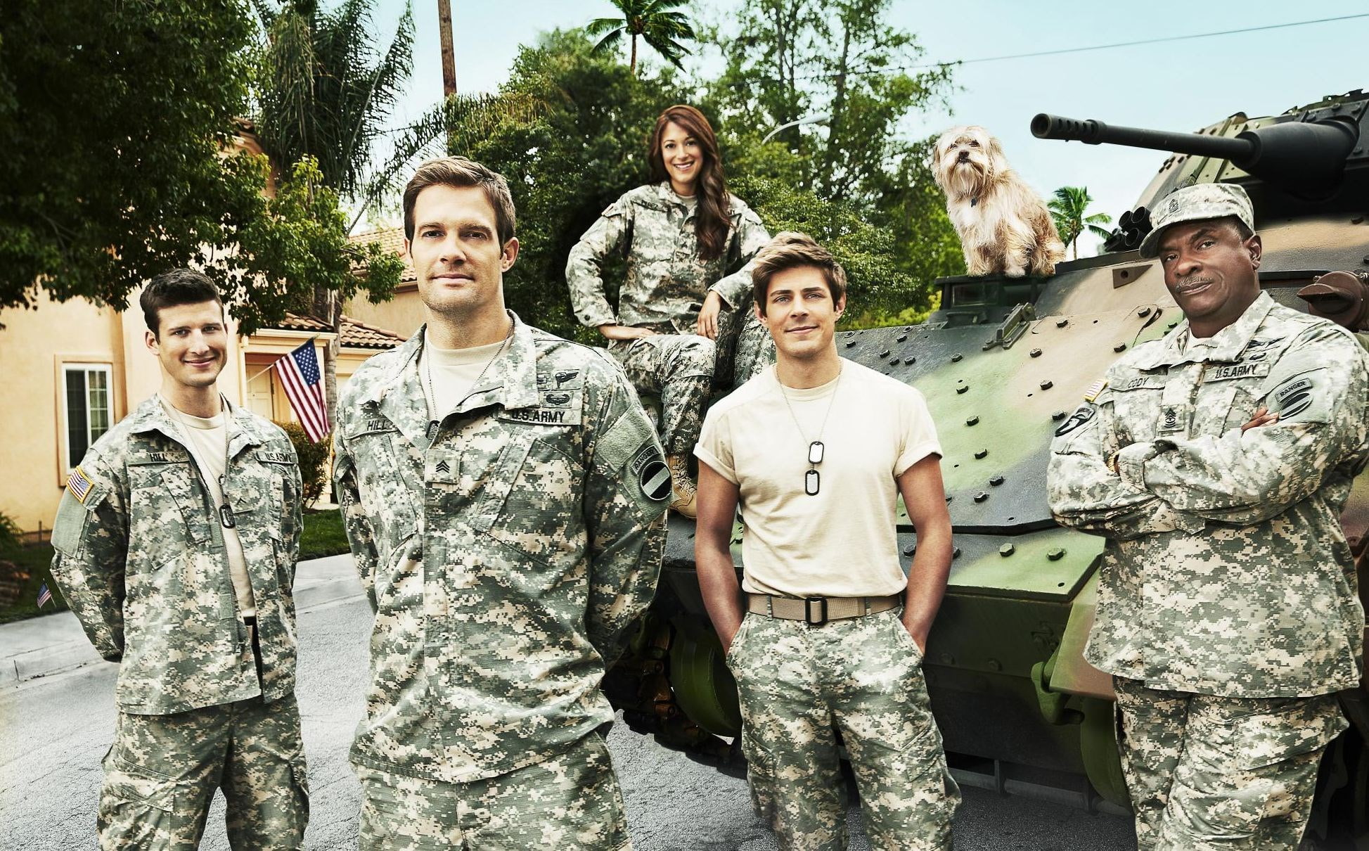 uniform, outdoors, patriotism, young men, 1080P, military, emotion, military uniform, clothing, young adult, government, day, heroes, looking at camera, HD Wallpaper
