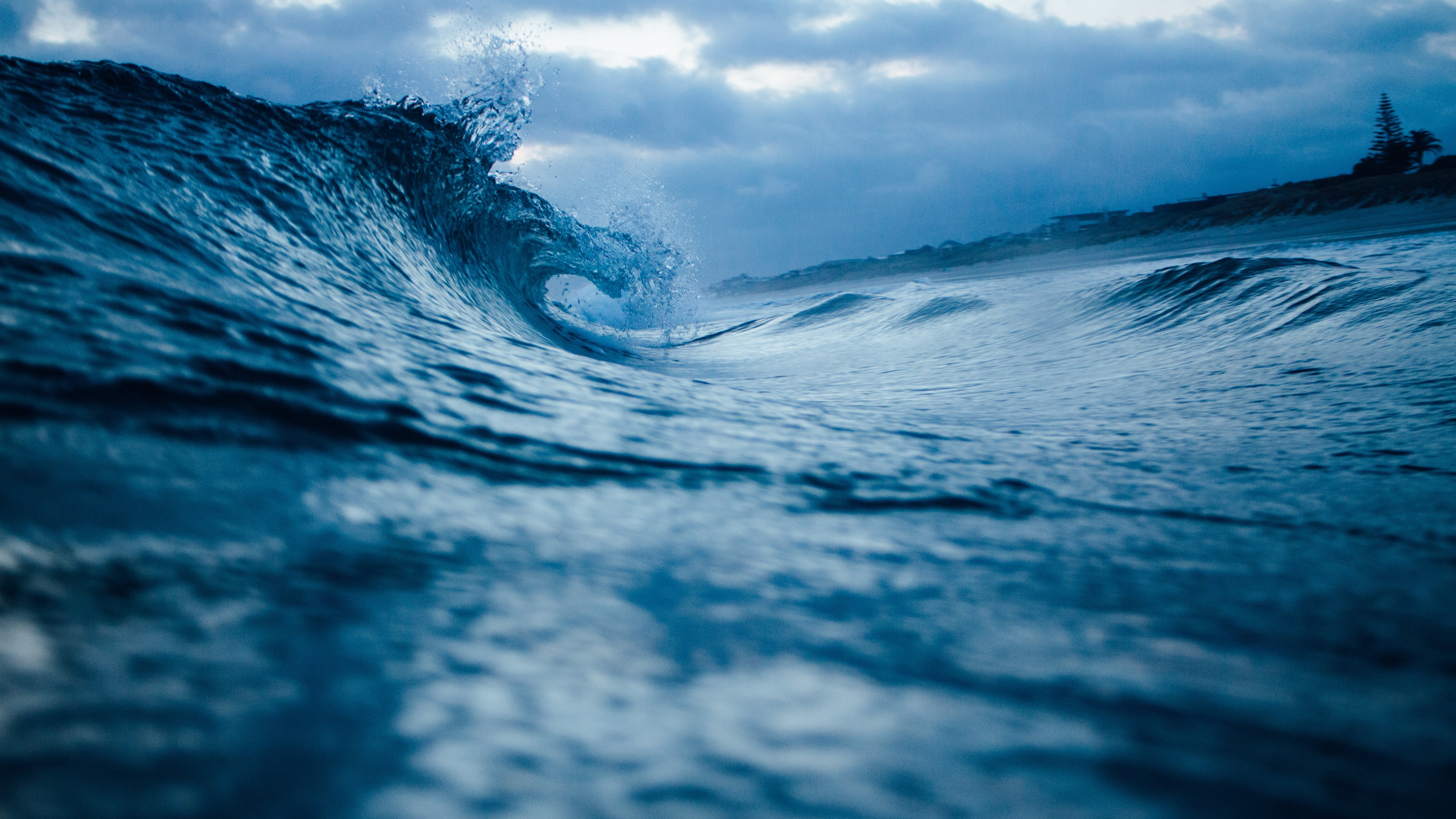 no people, blue, underwater, New Zealand, nature, sky, the ocean, sport, wave, water, Tim Marshall, 5K, day, sea, environment, beauty in nature, motion, HD Wallpaper