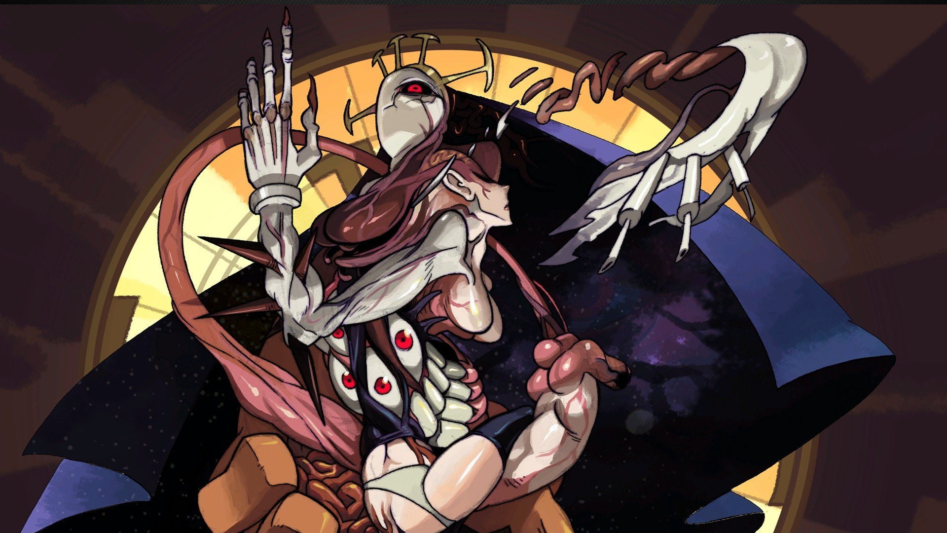 two people, leisure activity, arts culture and entertainment, mask, valentine skullgirls, costume, representation, adult, mask - disguise, people, unrecognizable person, HD Wallpaper