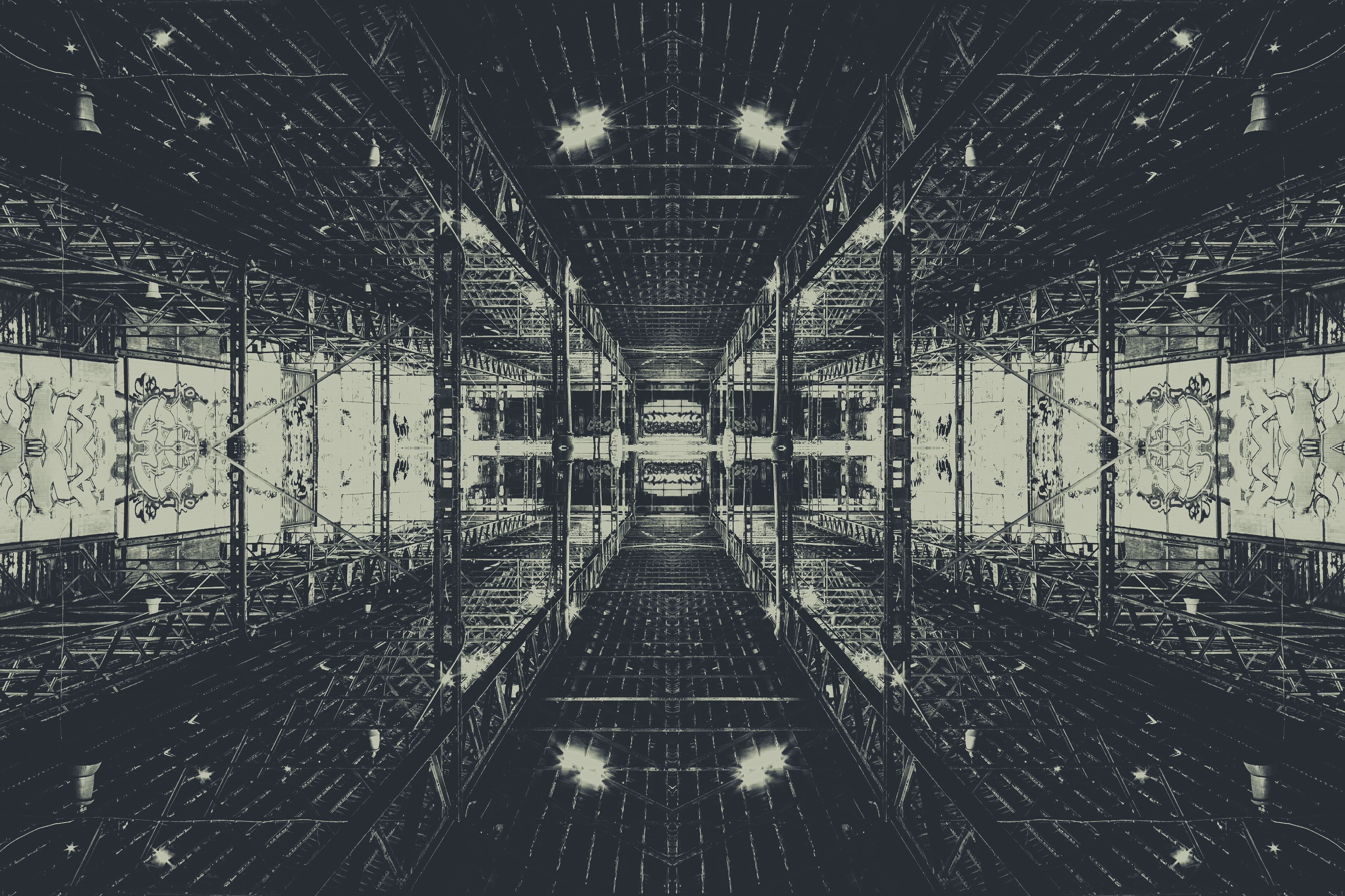 germany, no people, built structure, yellow, mirrored, rust, faded, transportation, 5K, absence, ceiling, illuminated, diminishing perspective, empty, HD Wallpaper