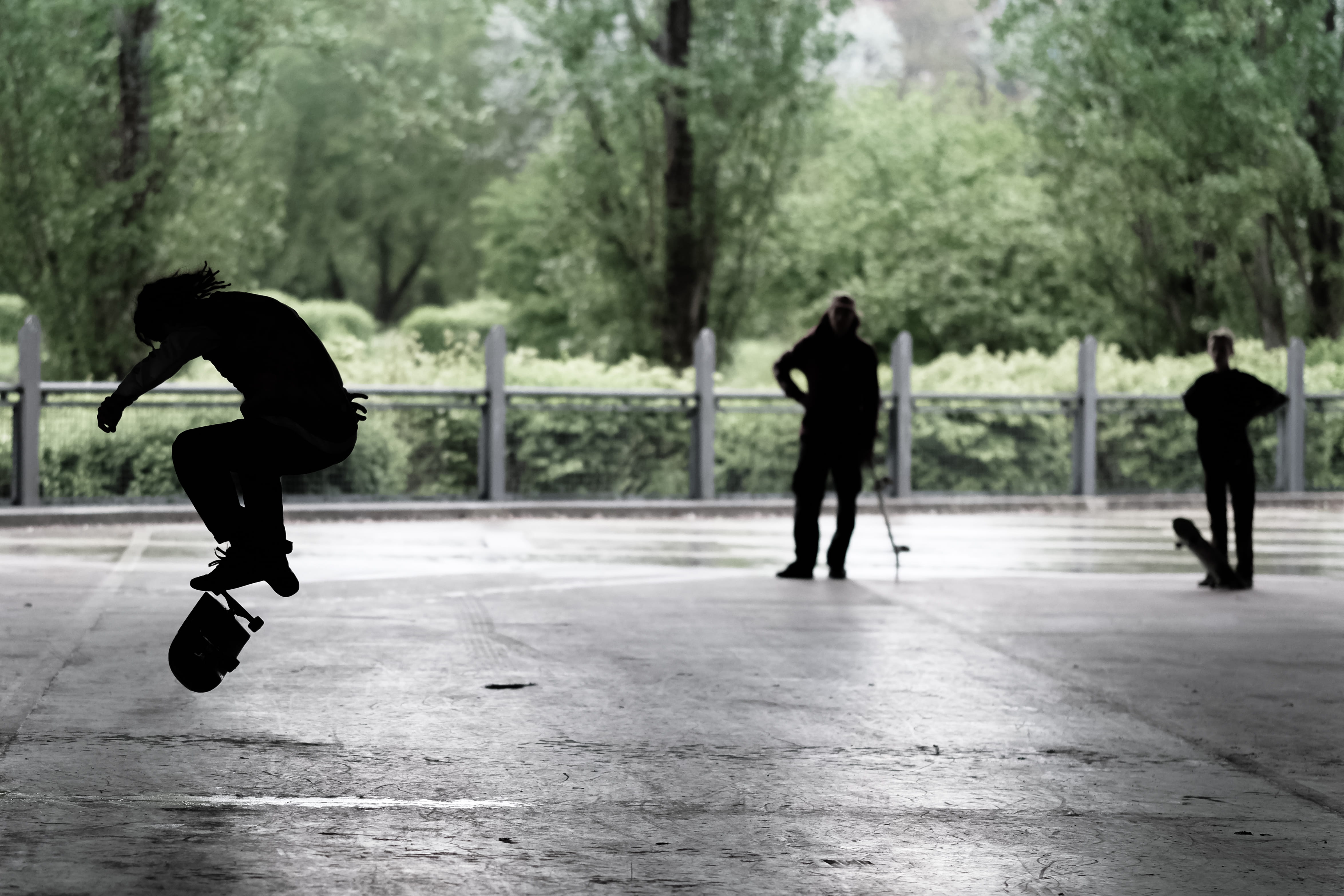 tree, nature, human, sports, man, wet, streetphotography, day, plant, sport, apparel, skateboarding, men, real people, outdoors, performing, 4K, pedestrian, HD Wallpaper