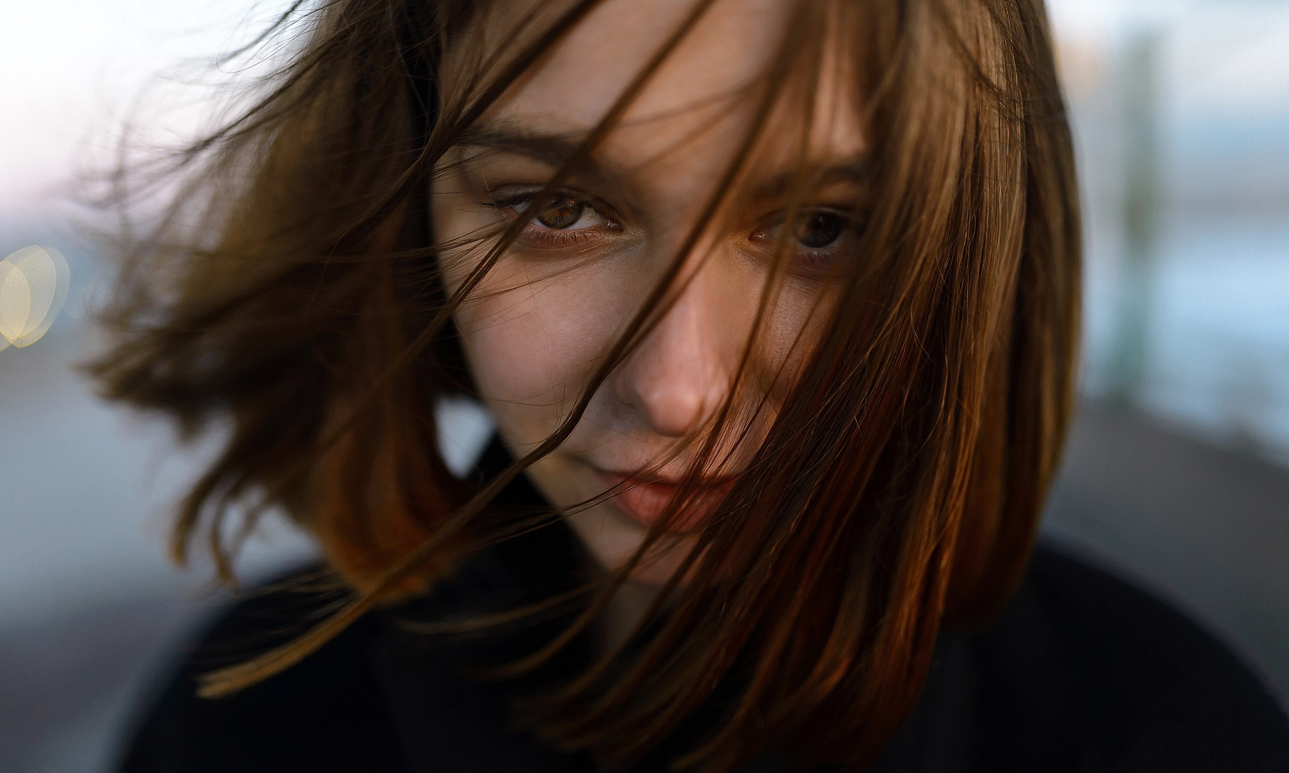 one person, offspring, looking at camera, 2K, frustration, human face, emotion, child, brown hair, body part, tangled hair, human body part, childhood, HD Wallpaper