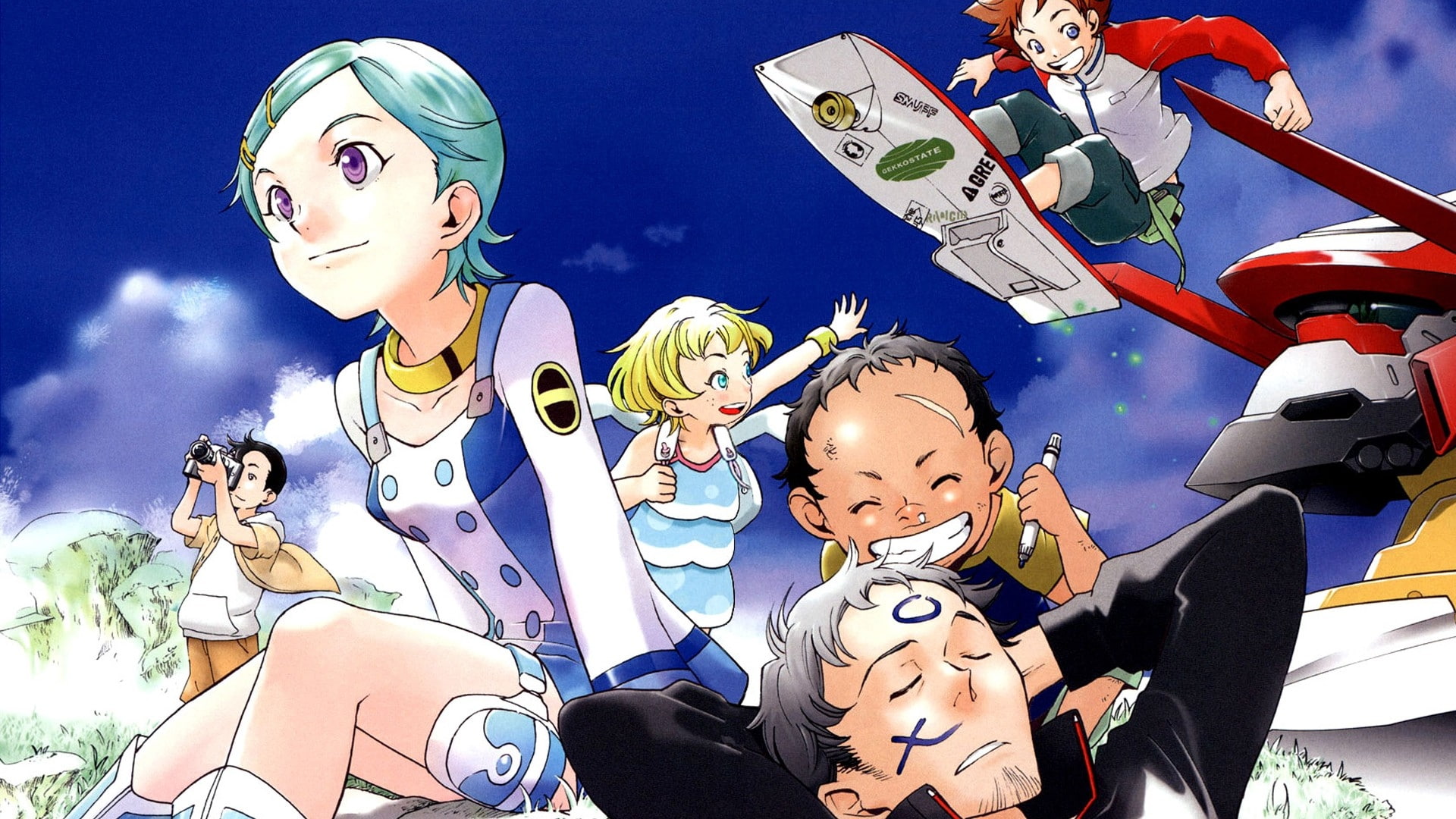 fantasy, Eureka Seven, legs, hd, character, seven, novak, holland, artwork, art, renton, 1080P, thurston, eureka, HD Wallpaper