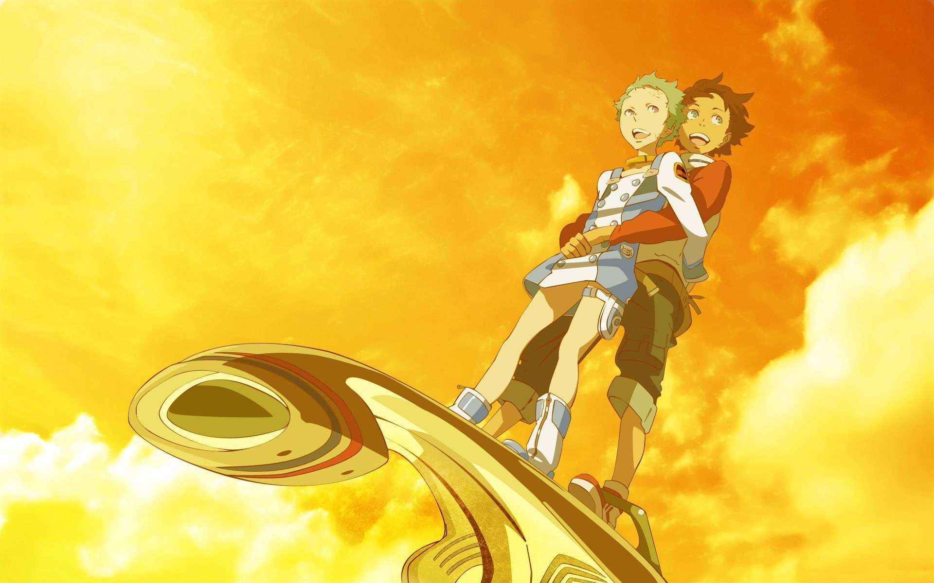 Eureka Seven, renton, 1920x1200 px, thurston, seven, character, anime, mercedes, cars, x, px, Eureka (character), art, 1080P, eureka, Thurston Renton, HD Wallpaper