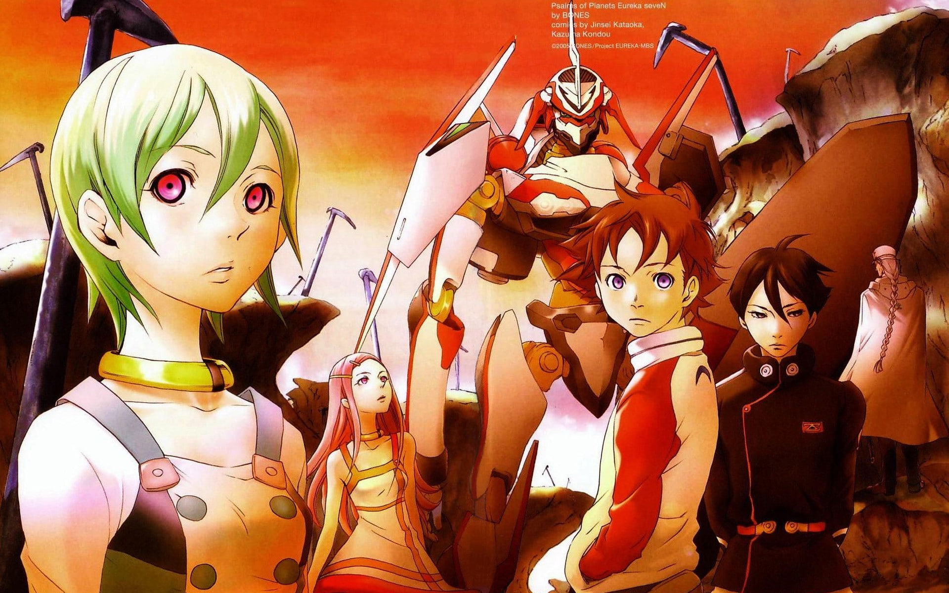 eureka, thurston, character, renton, nirvash, 1080P, HD Wallpaper