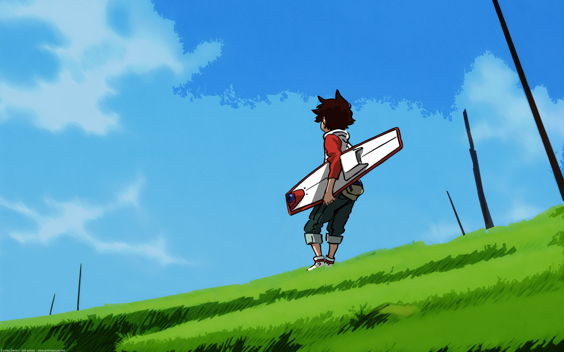 1080P, Anime, Eureka Seven, HD Wallpaper