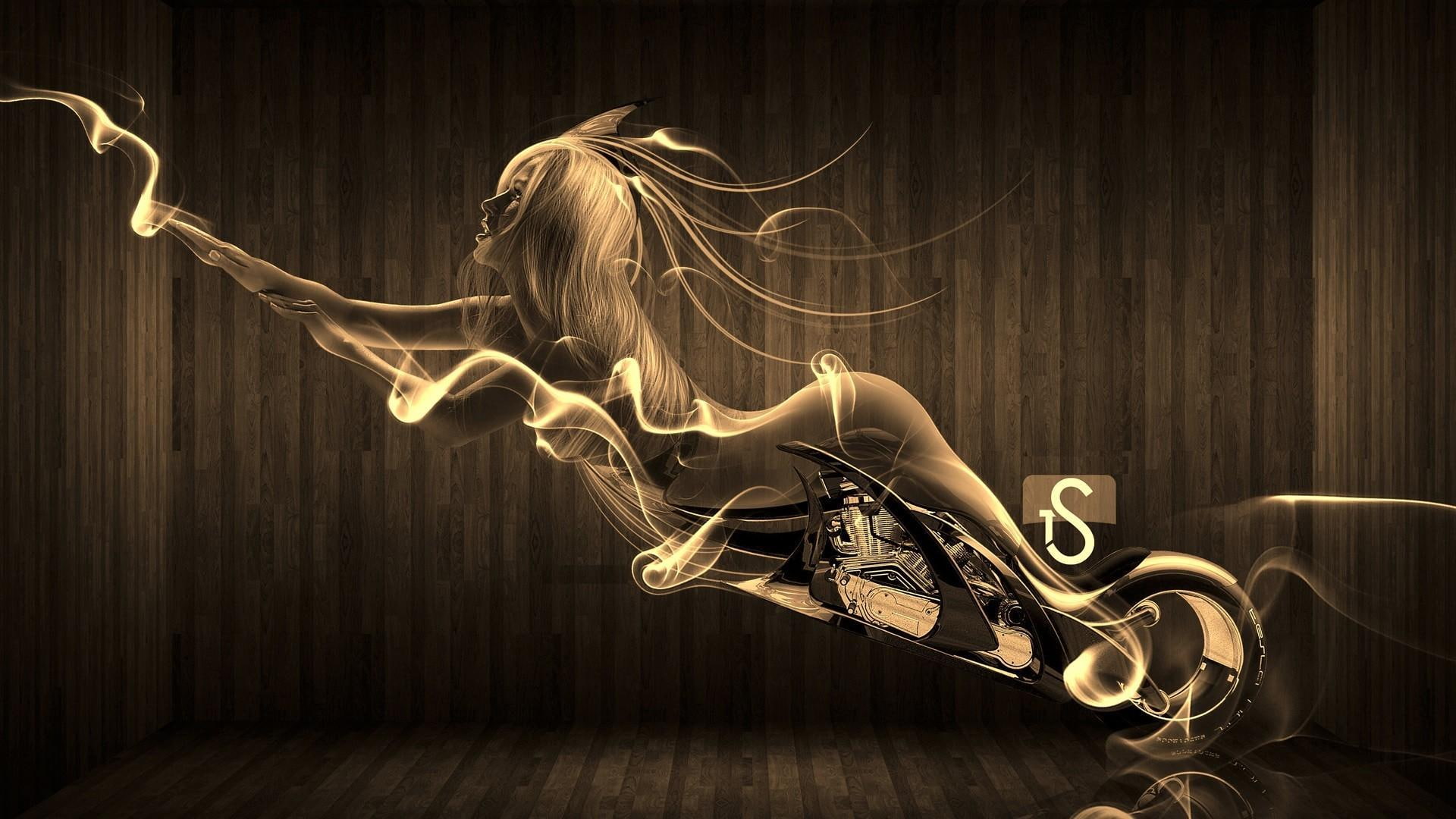 1080P, motorbike, designed, unique, HD Wallpaper