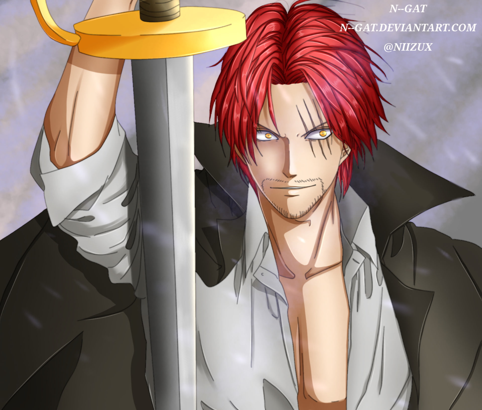 One Piece, Shanks (One Piece), 1080P, Anime, HD Wallpaper