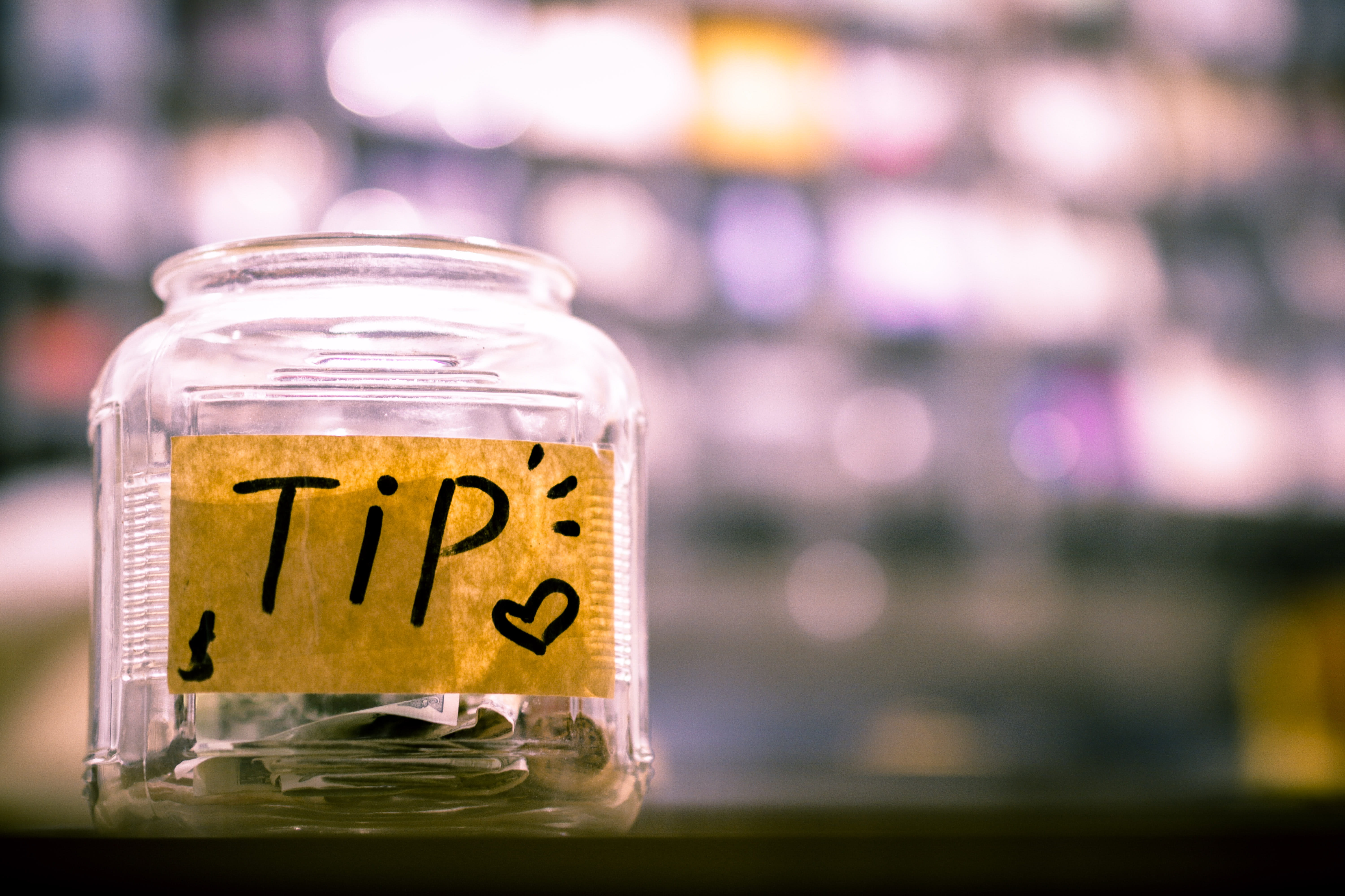 glass - material, label, money, jar, write, food, indoors, love, cash, note, transparent, close-up, work, drink, seasoning, ketchup, interior, clear, glass, HD Wallpaper