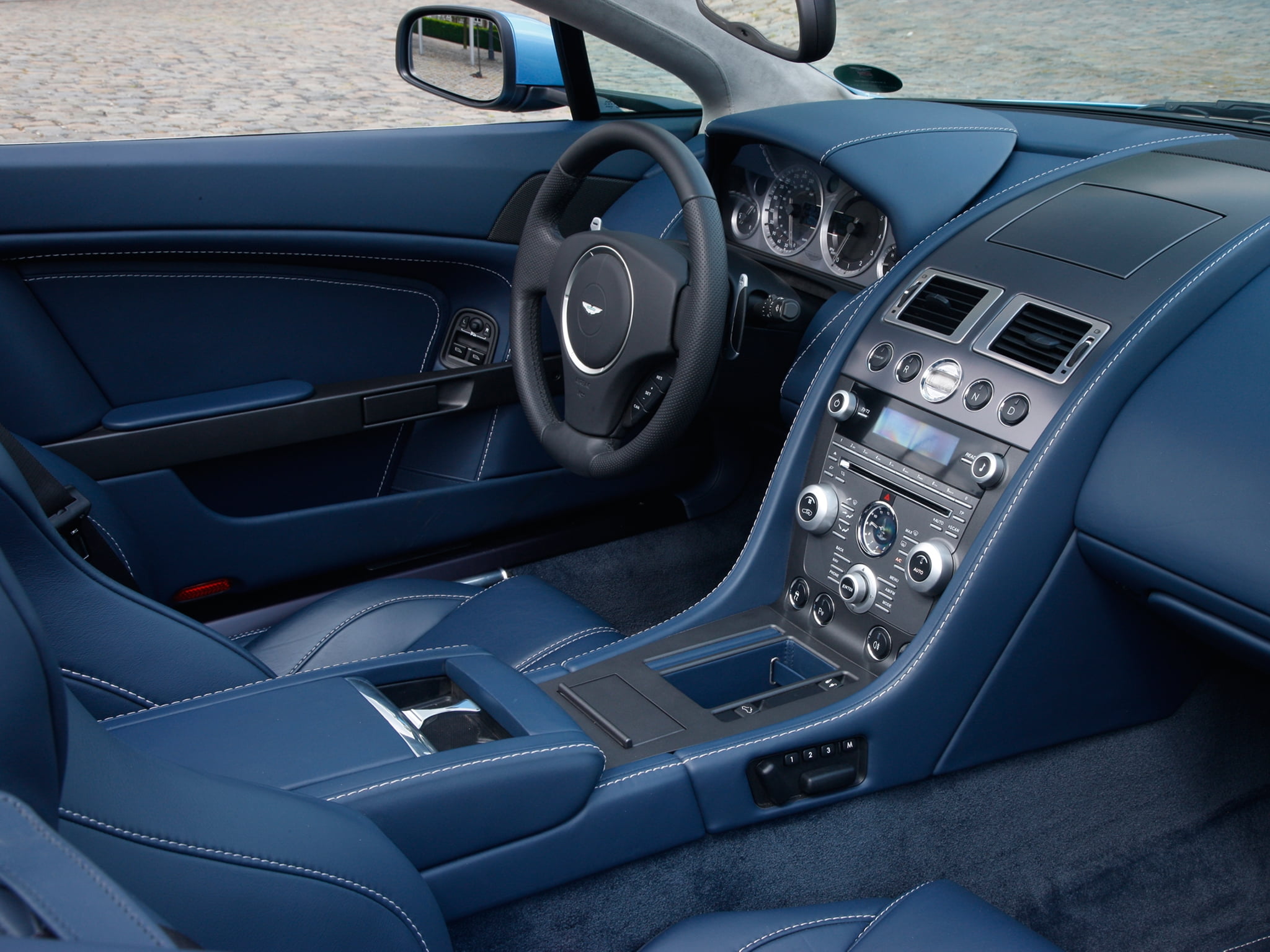 vehicle Interior, technology, wheel, inside Of, car, mode of Transport, aston martin, motor vehicle, new, indoors, steering Wheel, control Panel, speed, HD Wallpaper