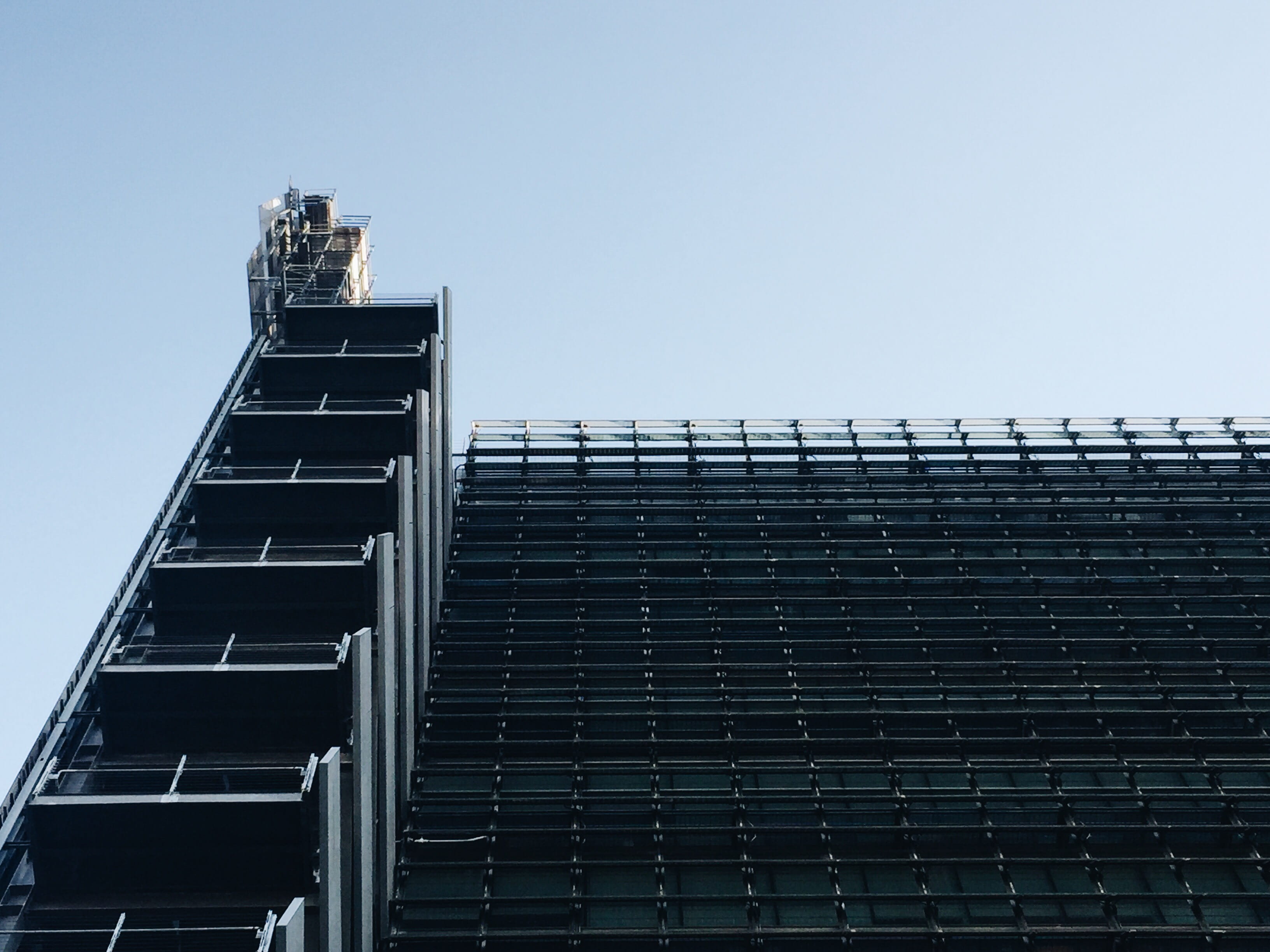 architecture, nature, copy space, day, concrete, office, modern, building exterior, industry, building, structure, office building exterior, sky, skyscraper, HD Wallpaper