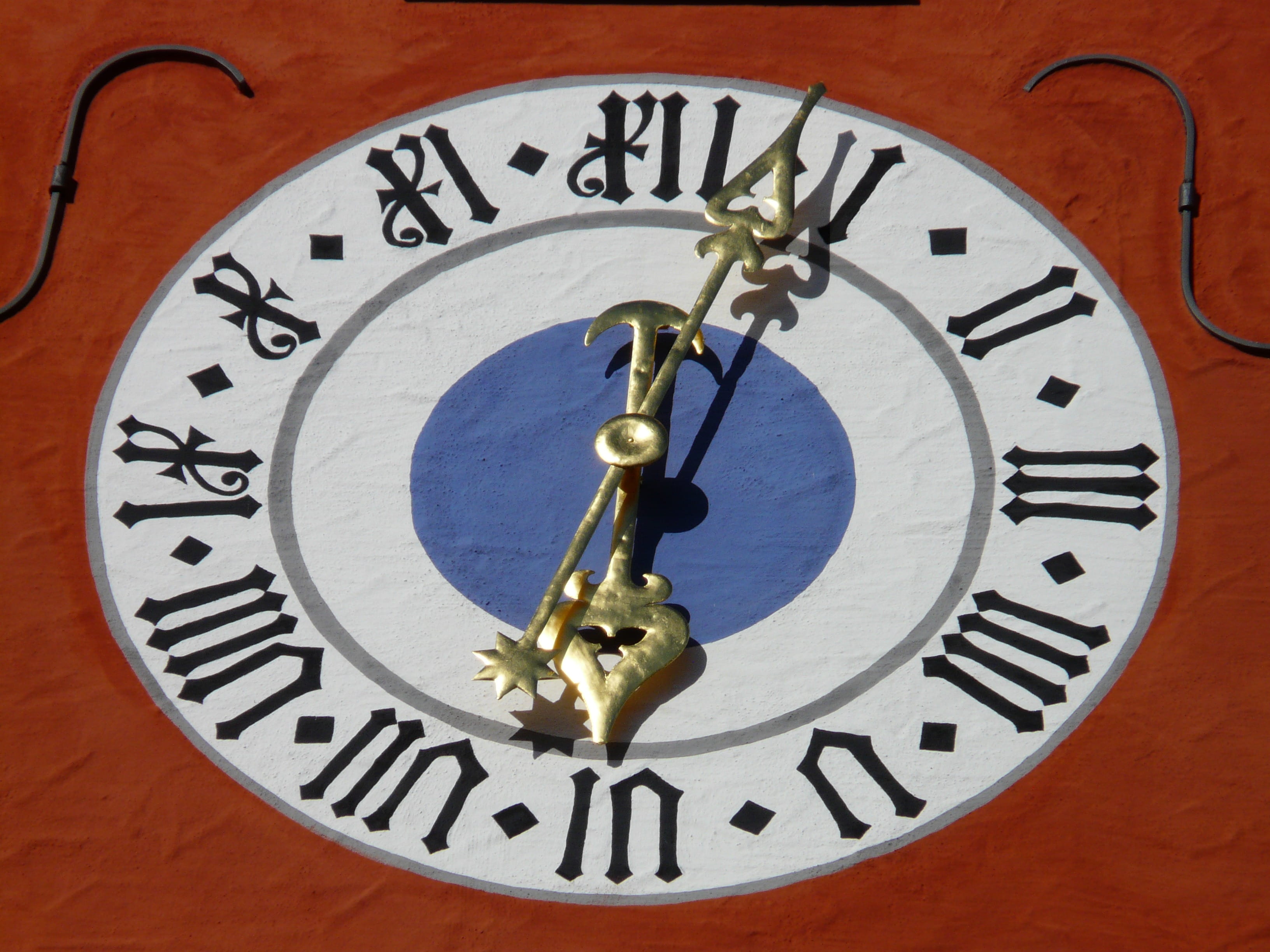 close-up, antique, roman, city, clock hand, Meersburg, lake constance, architecture, Pointer, single object, time of, concepts And Ideas, hour hand, indoors, HD Wallpaper