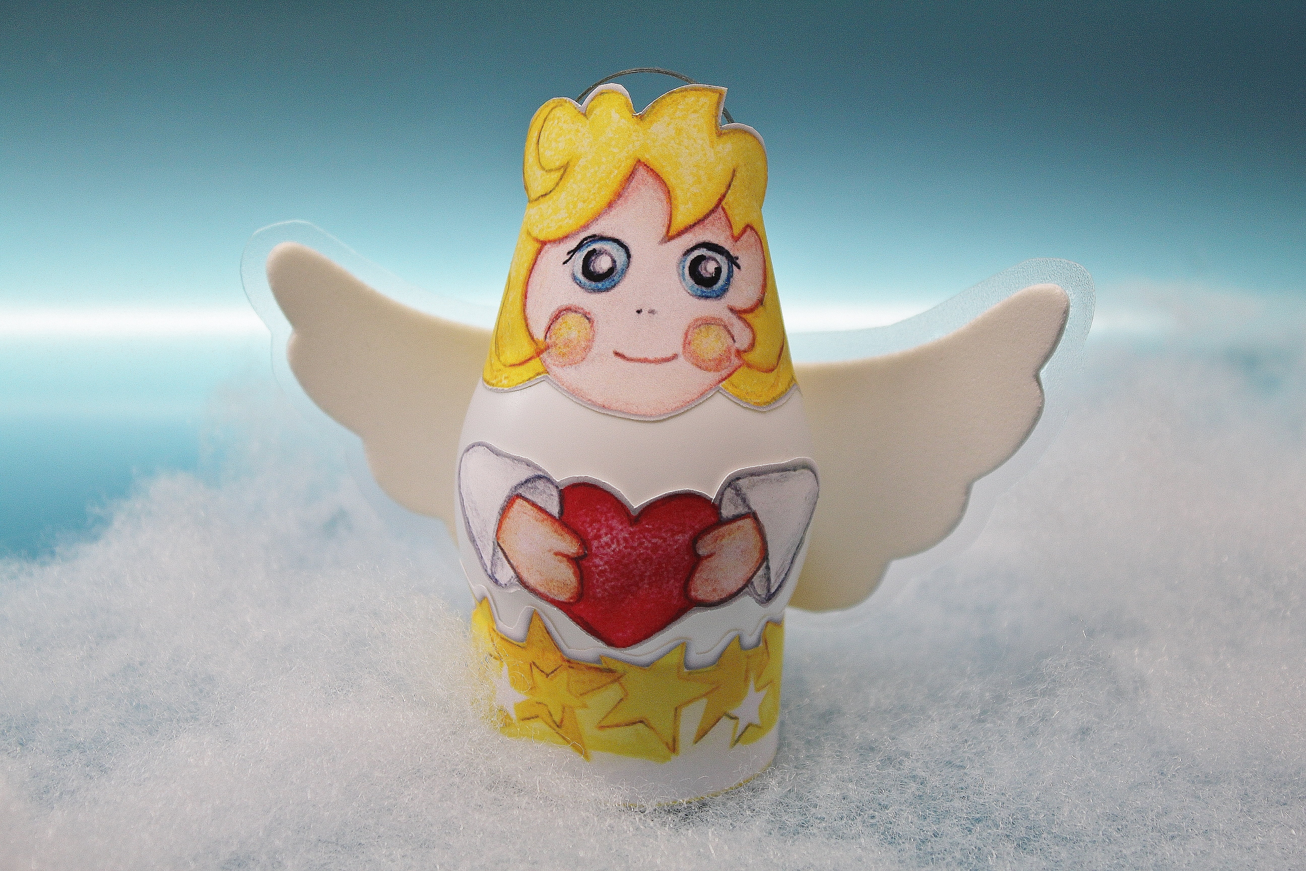 art and craft, snow, christmas, representation, winter, christmas time, 5K, smiling, close-up, archangel, food and drink, food, angel, craft, figure, advent, HD Wallpaper