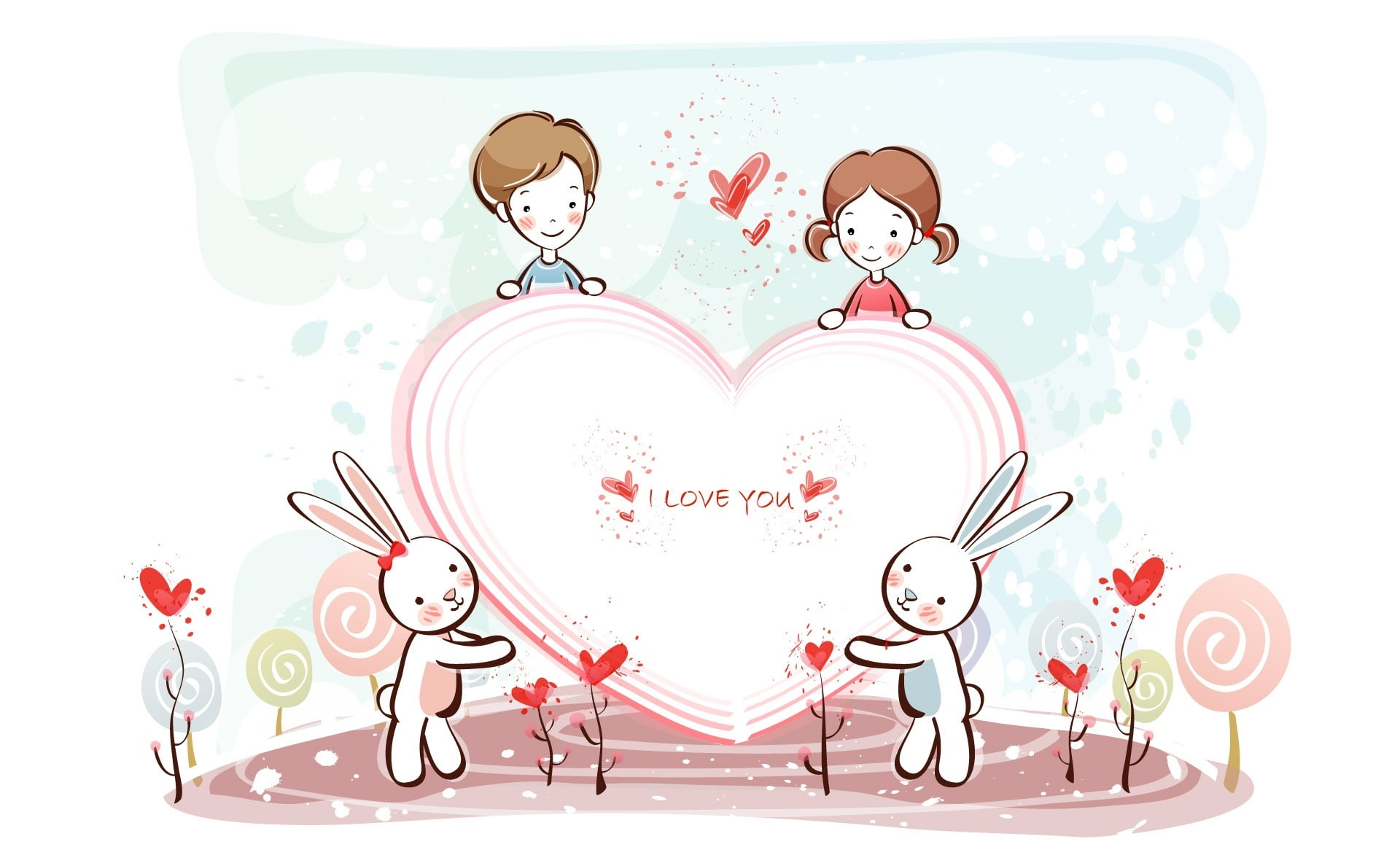 heart for you, love, happy valentines day, art and craft, angel, vertebrate, plant, digital composite, 1080P, Heart, representation, bird, flying, people, HD Wallpaper