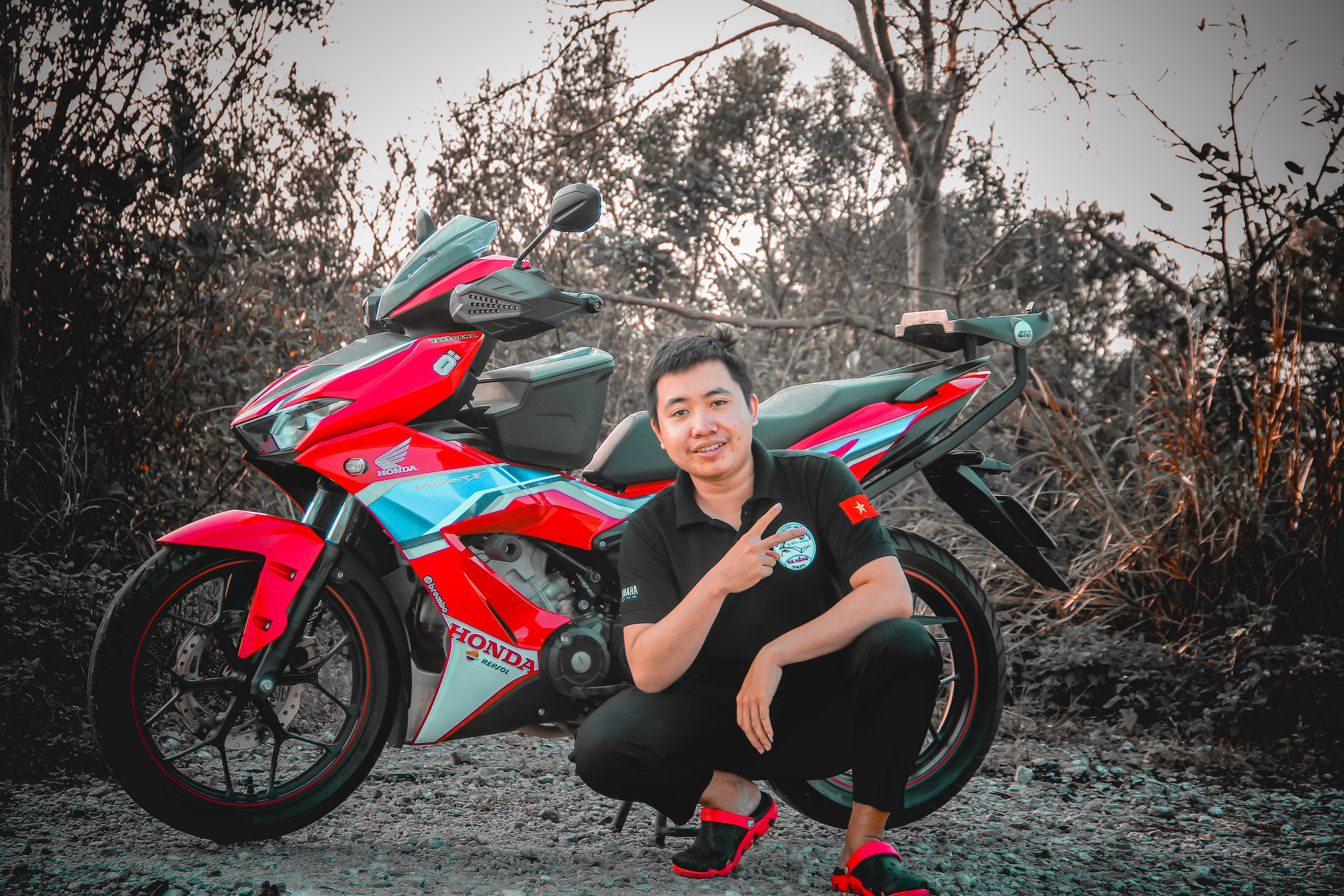 5K, sky (dom), racing, motorcyclist, Boy Meets Girl, HD Wallpaper