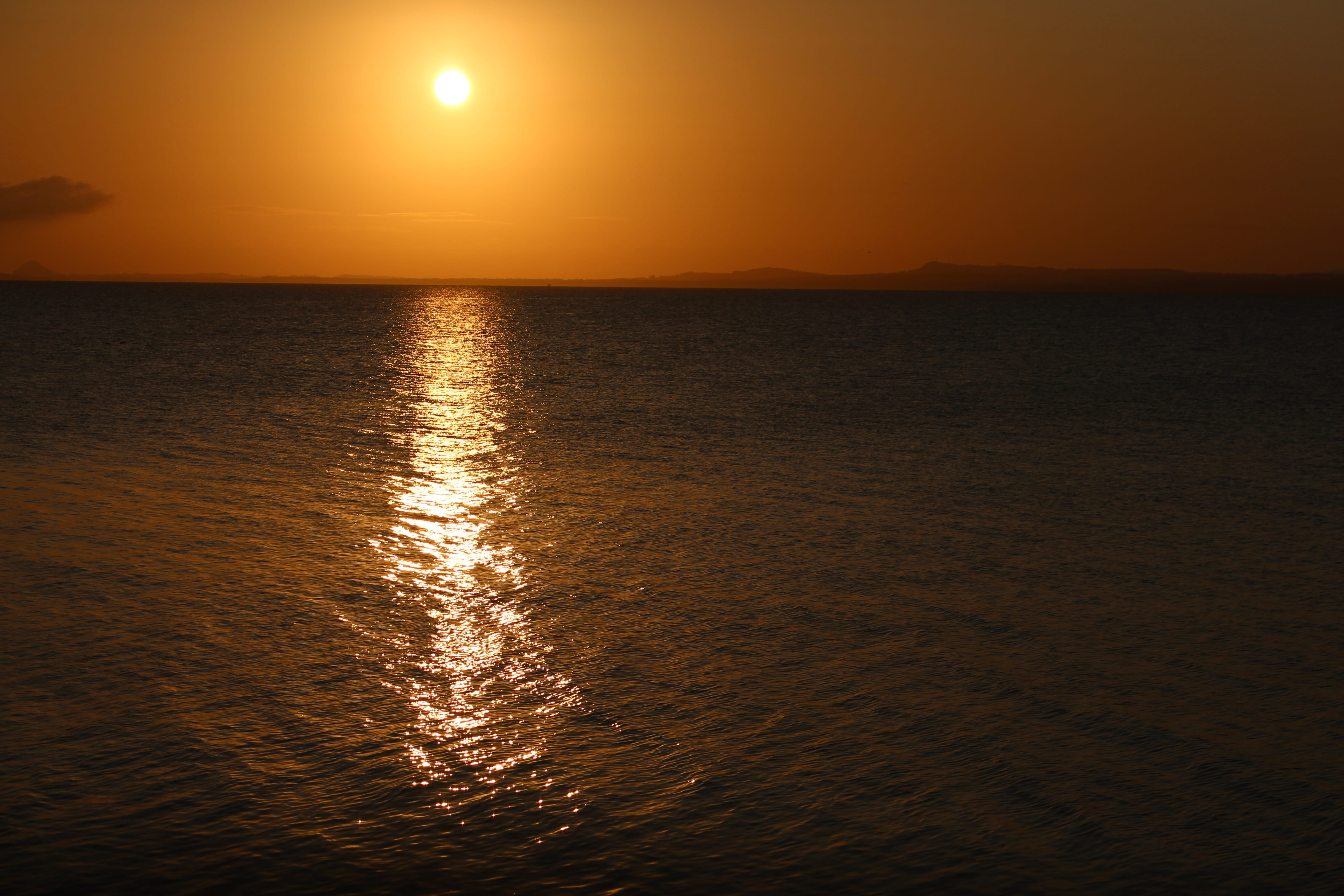 sun, nature, dark, landscape, edinburgh, non-urban scene, portobello, sky, sunrise, sunlight, sunset, scotland, no people, scenics - nature, beauty in nature, HD Wallpaper