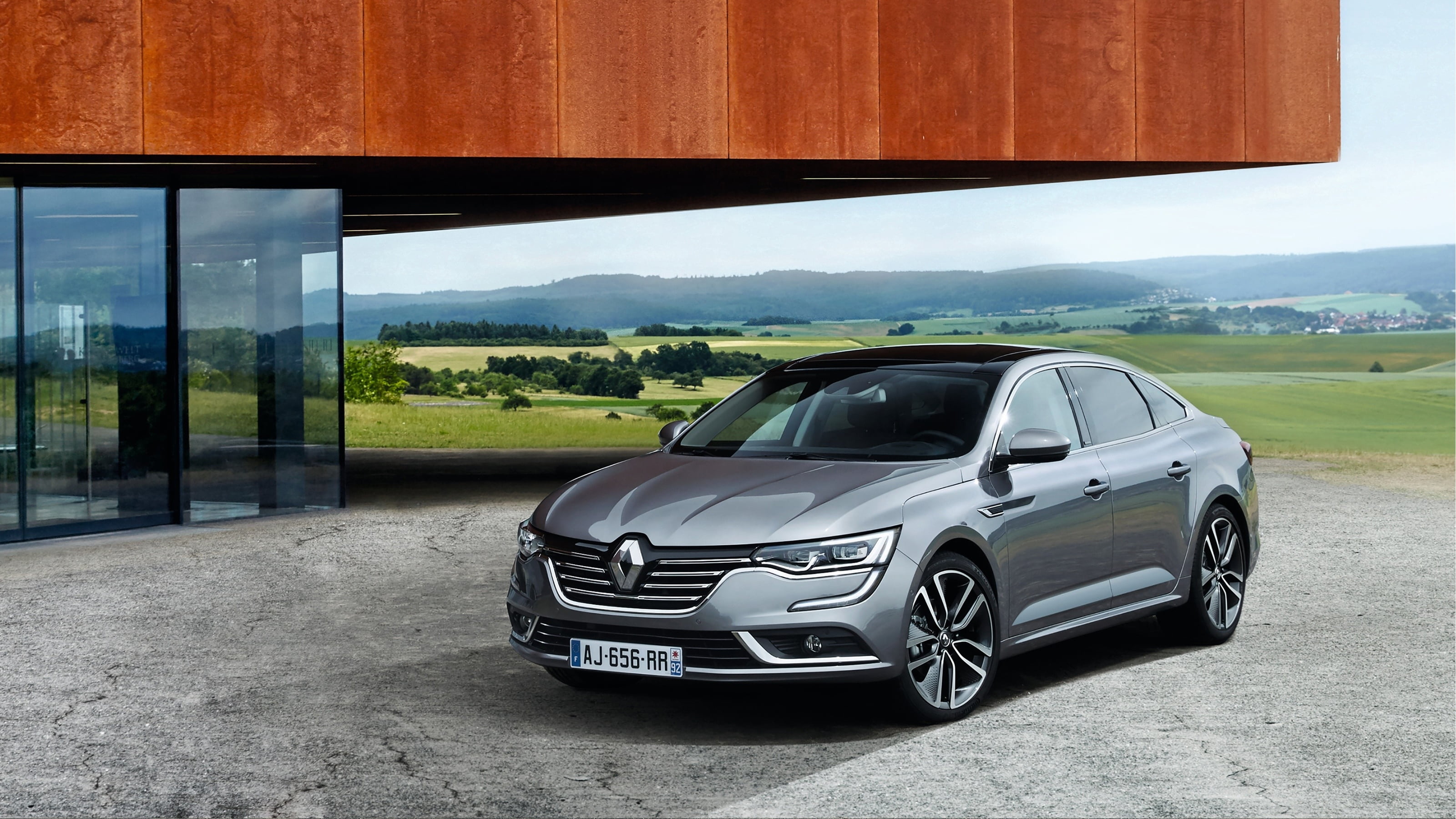 day, travel, land vehicle, built structure, Renault, landscape, car, transportation, environment, outdoors, mode of transportation, megane, architecture, HD Wallpaper