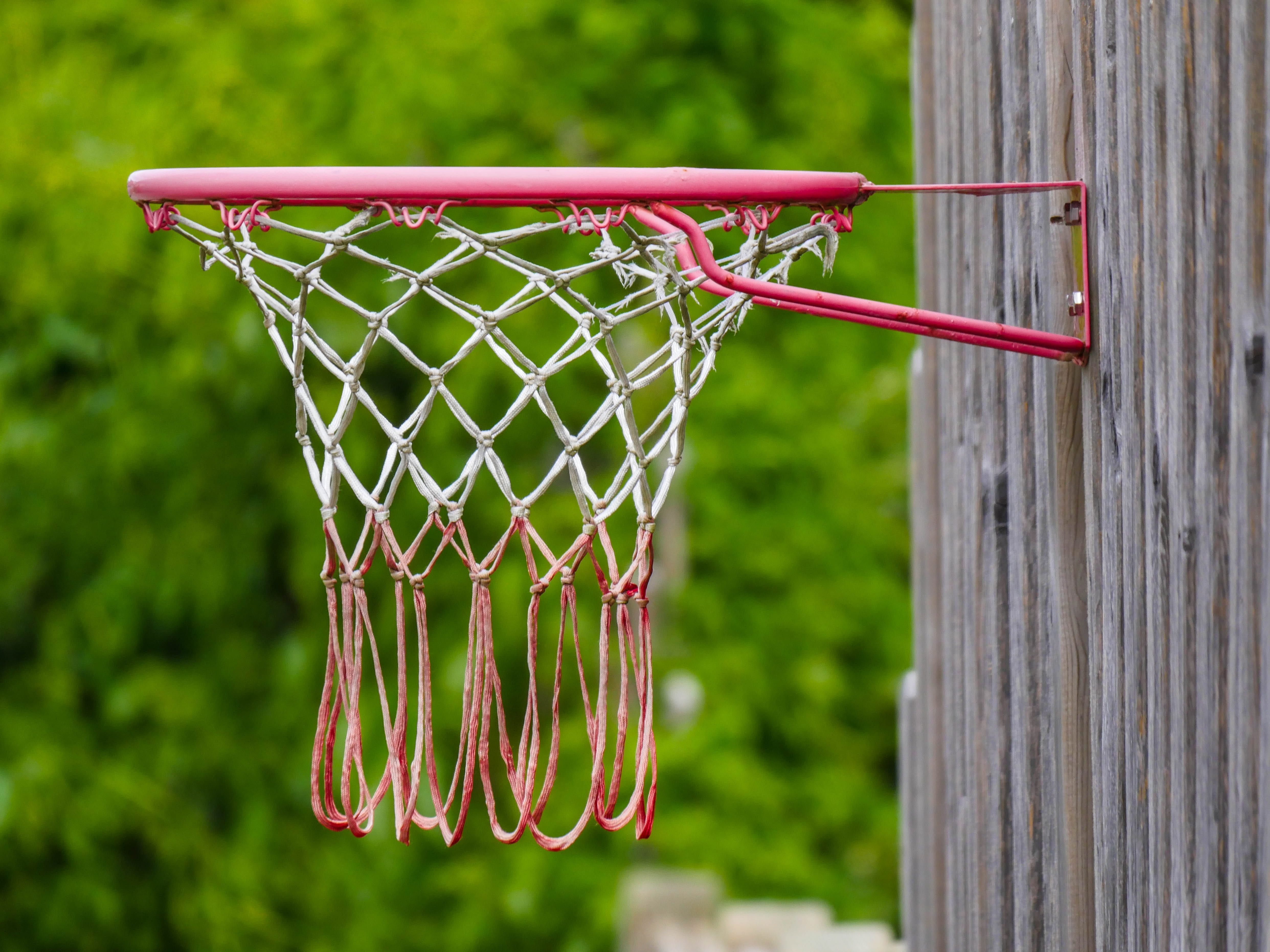 relaxation, basketball - sport, ring, team sport, children, basketball hoop, nature, basket, metal, day, photo, ball sports, equipment, young people, net - sports equipment, HD Wallpaper