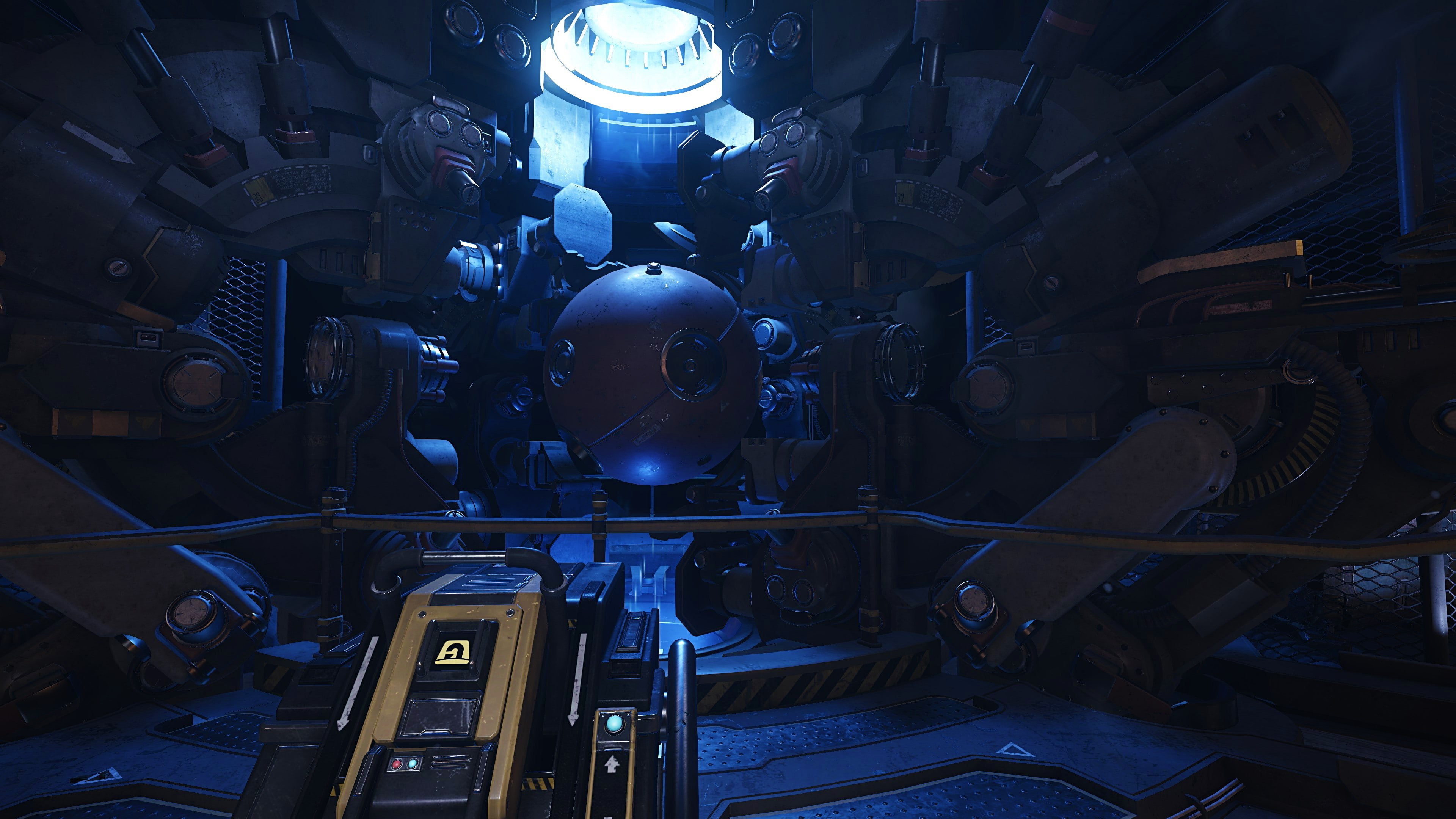 video games, no people, CryEngine, Star Citizen, Futuristic, factory, control, industrial equipment, pipe - tube, machinery, industry, screenshots, connection, HD Wallpaper