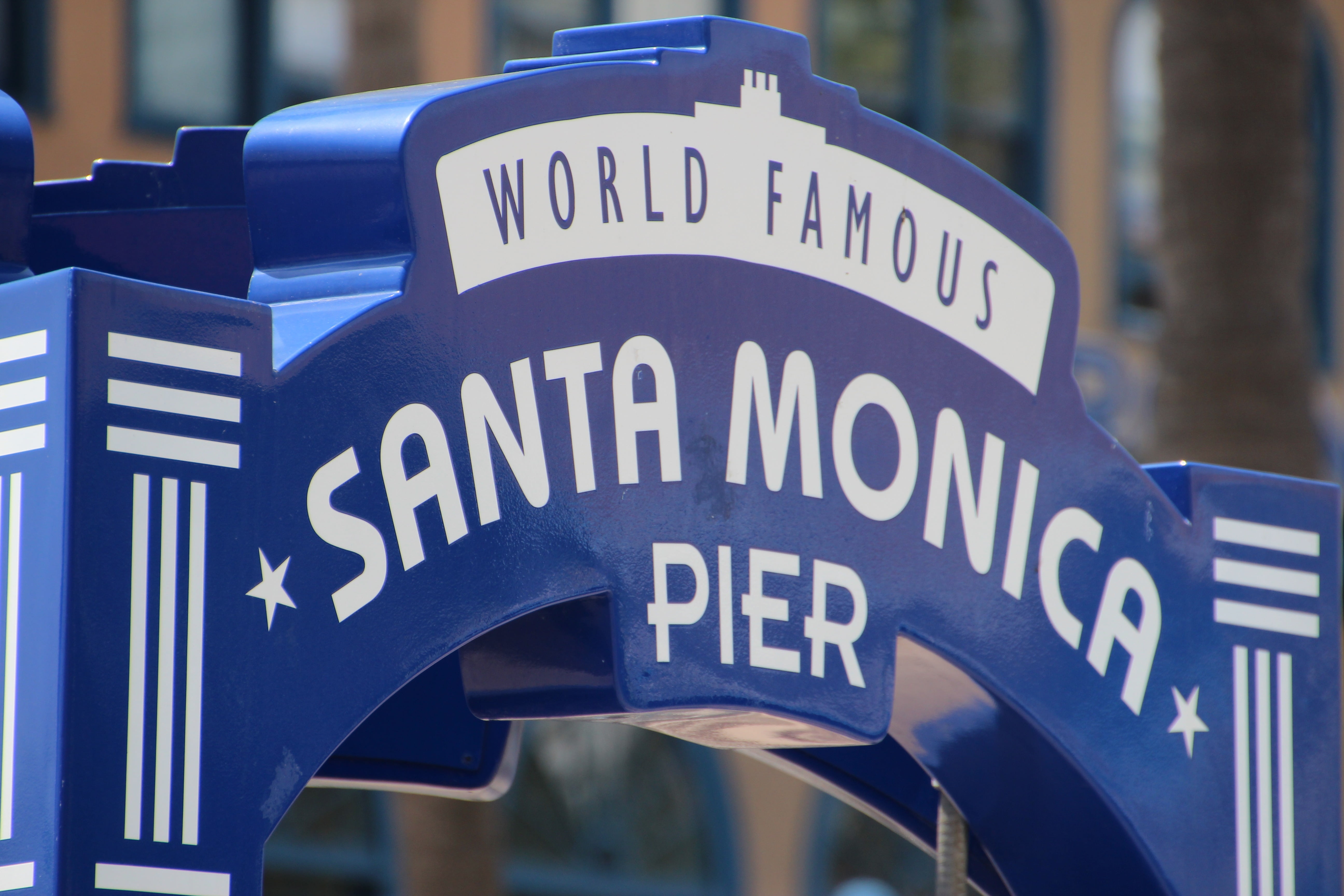 western script, motor vehicle, communication, technology, day, santa monica, focus on foreground, sign, close-up, warning sign, no people, security, government, HD Wallpaper