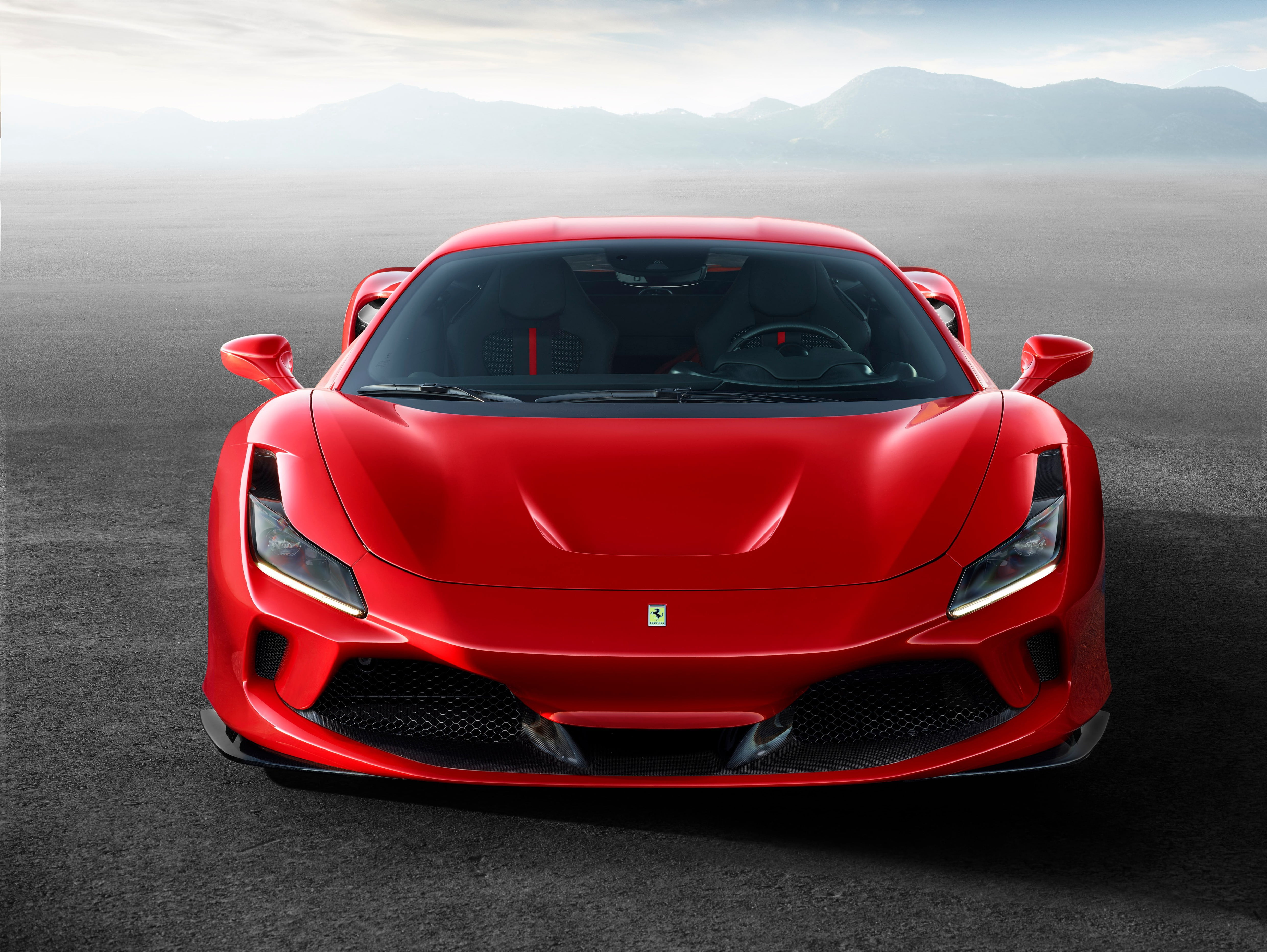 optics, machine, Ferrari, 4K, F8 Tributo, sports car, lights, HD Wallpaper