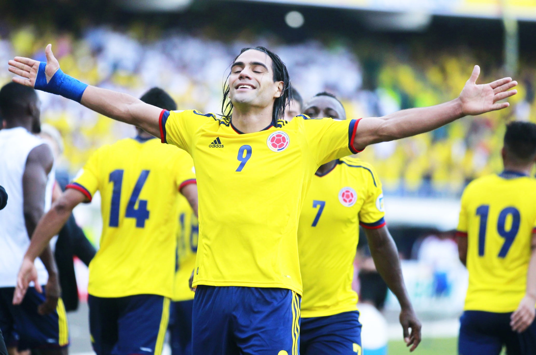 paraguay, radamel, 1080P, garcia, colombia, falcao, HD Wallpaper