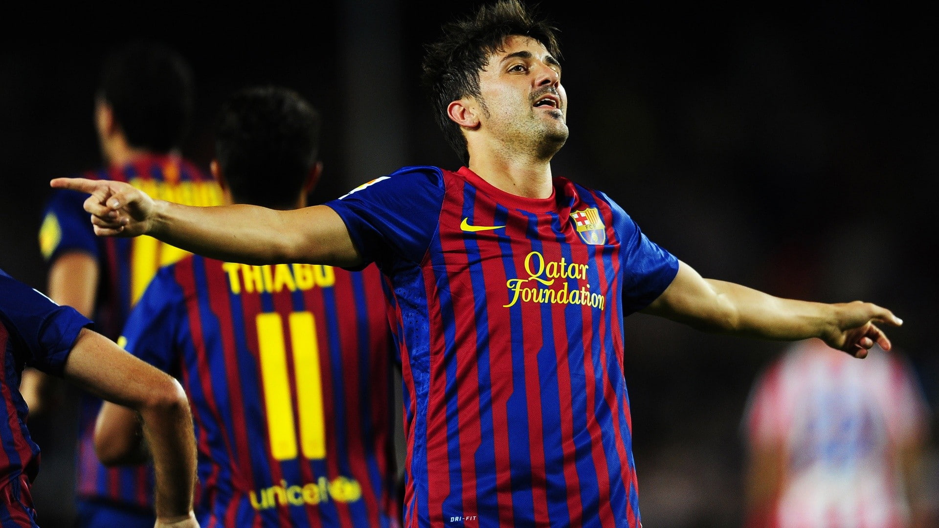 villa, david, 1080P, barcelona, HD Wallpaper