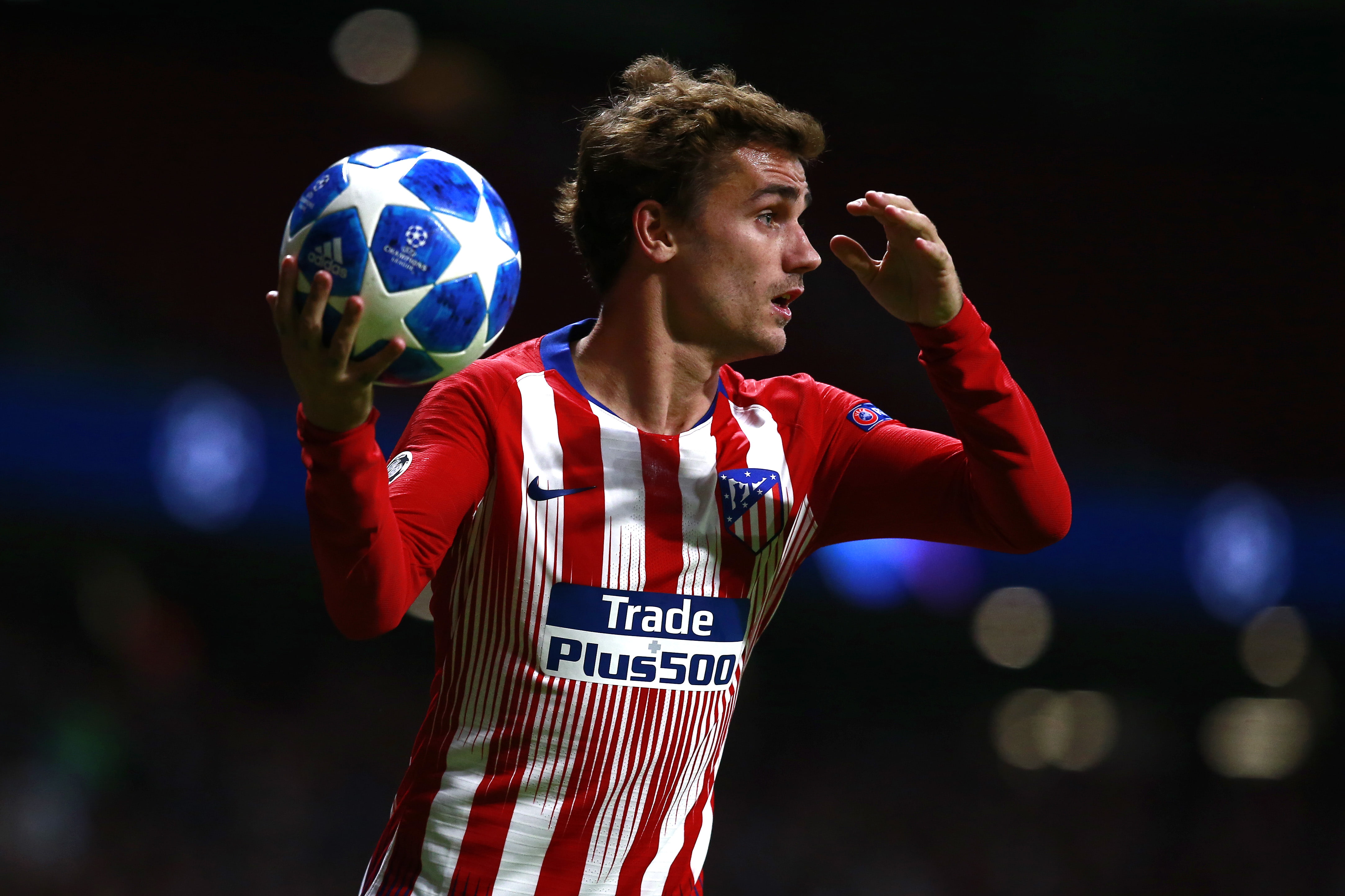 Soccer, 4K, Atlético Madrid, Antoine Griezmann, French, HD Wallpaper
