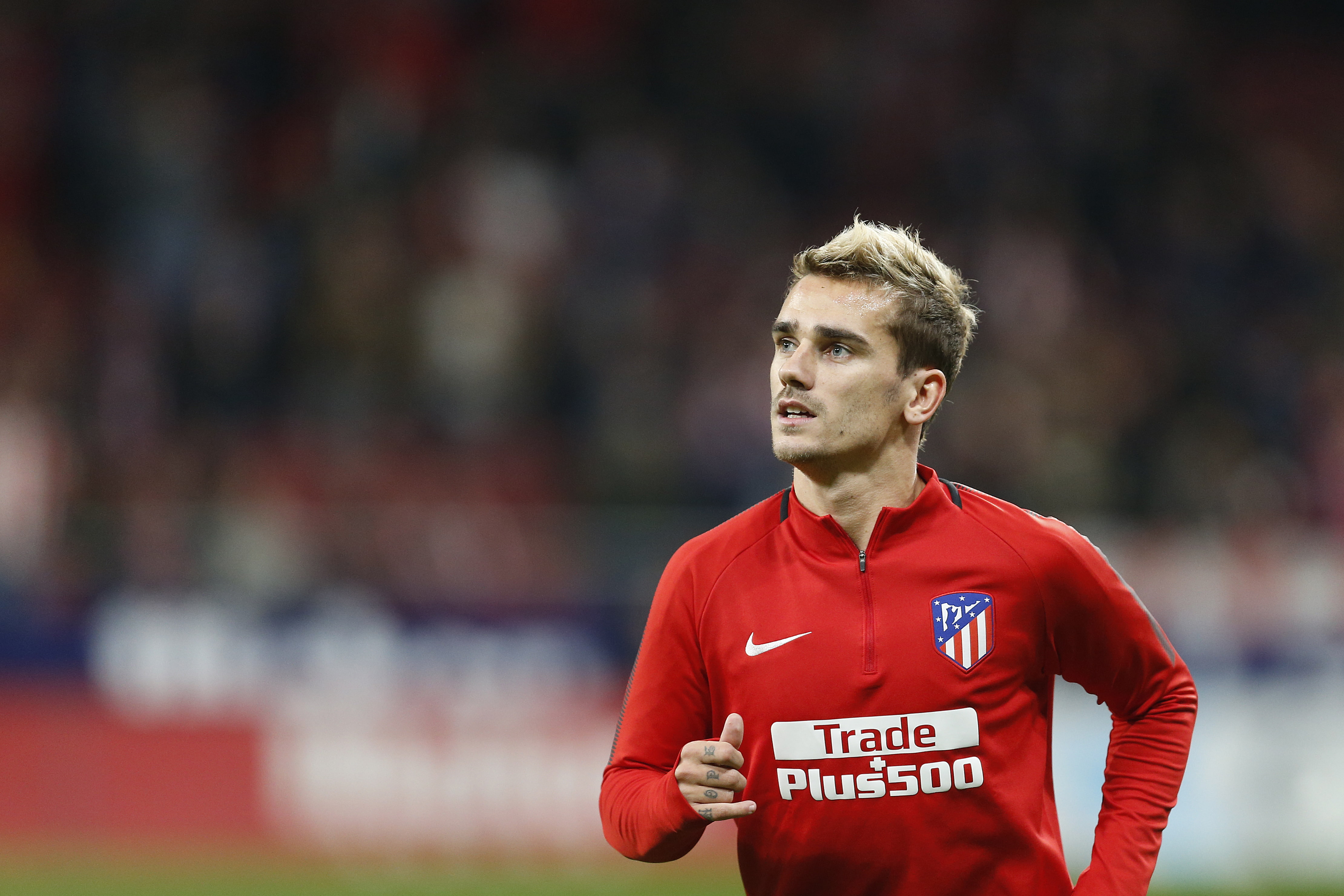 French, 4K, Antoine Griezmann, Soccer, Atlético Madrid, HD Wallpaper