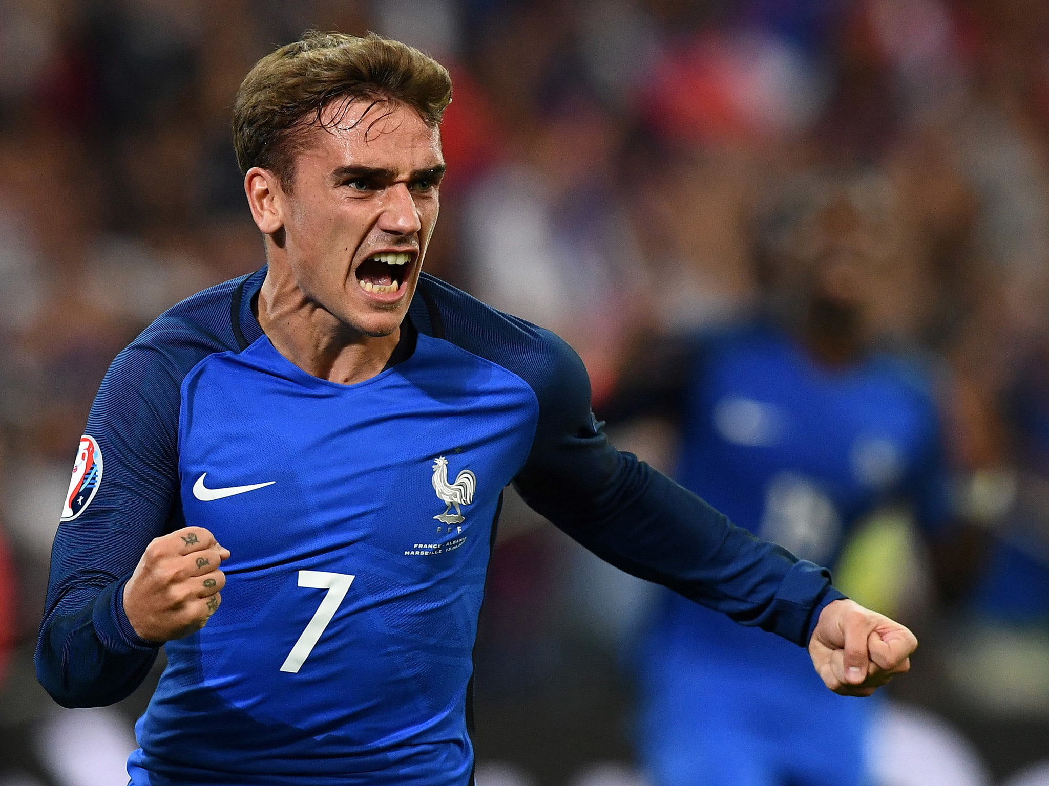 1080P, Antoine Griezmann, Soccer, French, HD Wallpaper