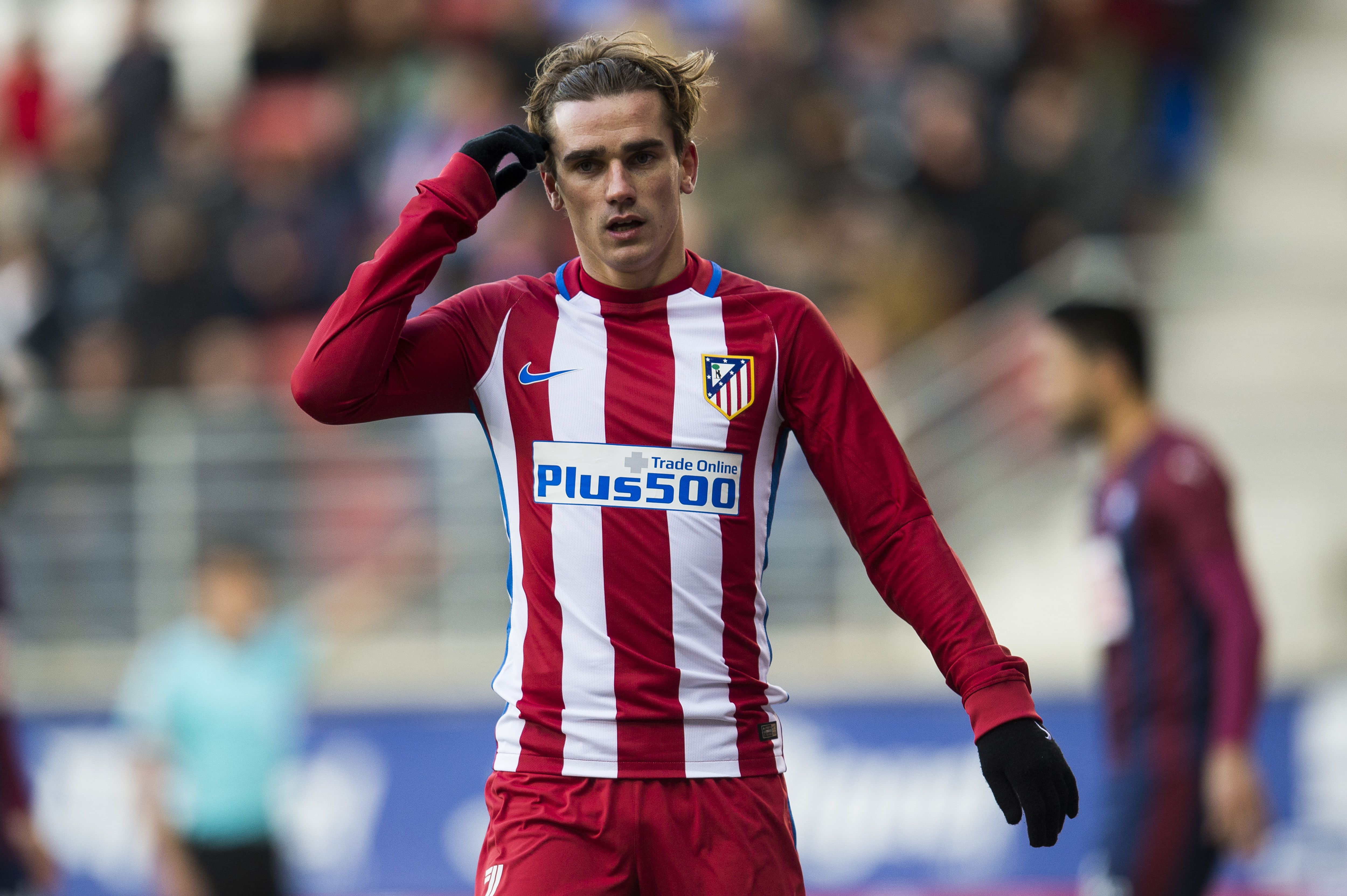 4K, French, Soccer, Atlético Madrid, Antoine Griezmann, HD Wallpaper
