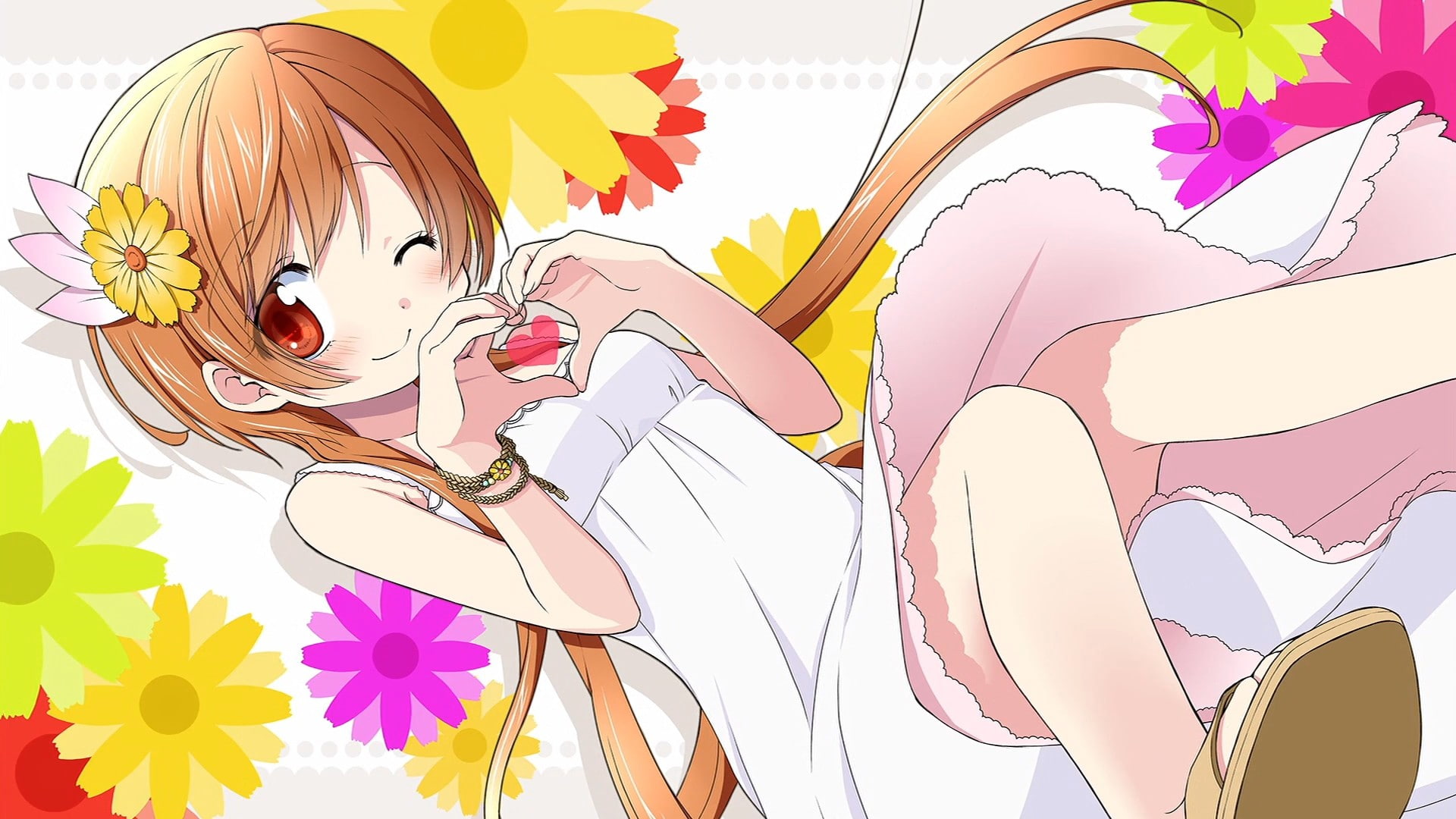 1080P, anime girls, Tachibana Marika, Nisekoi, anime, HD Wallpaper