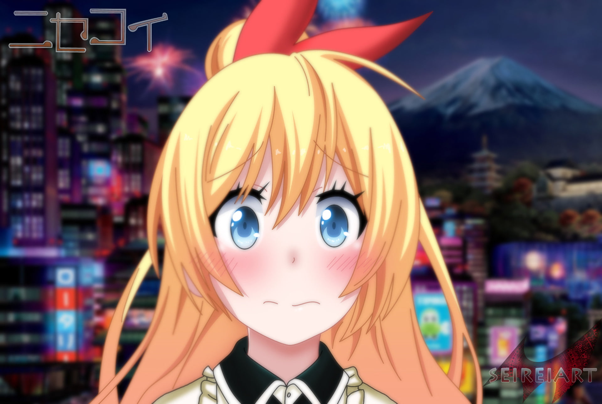 1080P, Anime, Nisekoi, Chitoge Kirisaki, HD Wallpaper