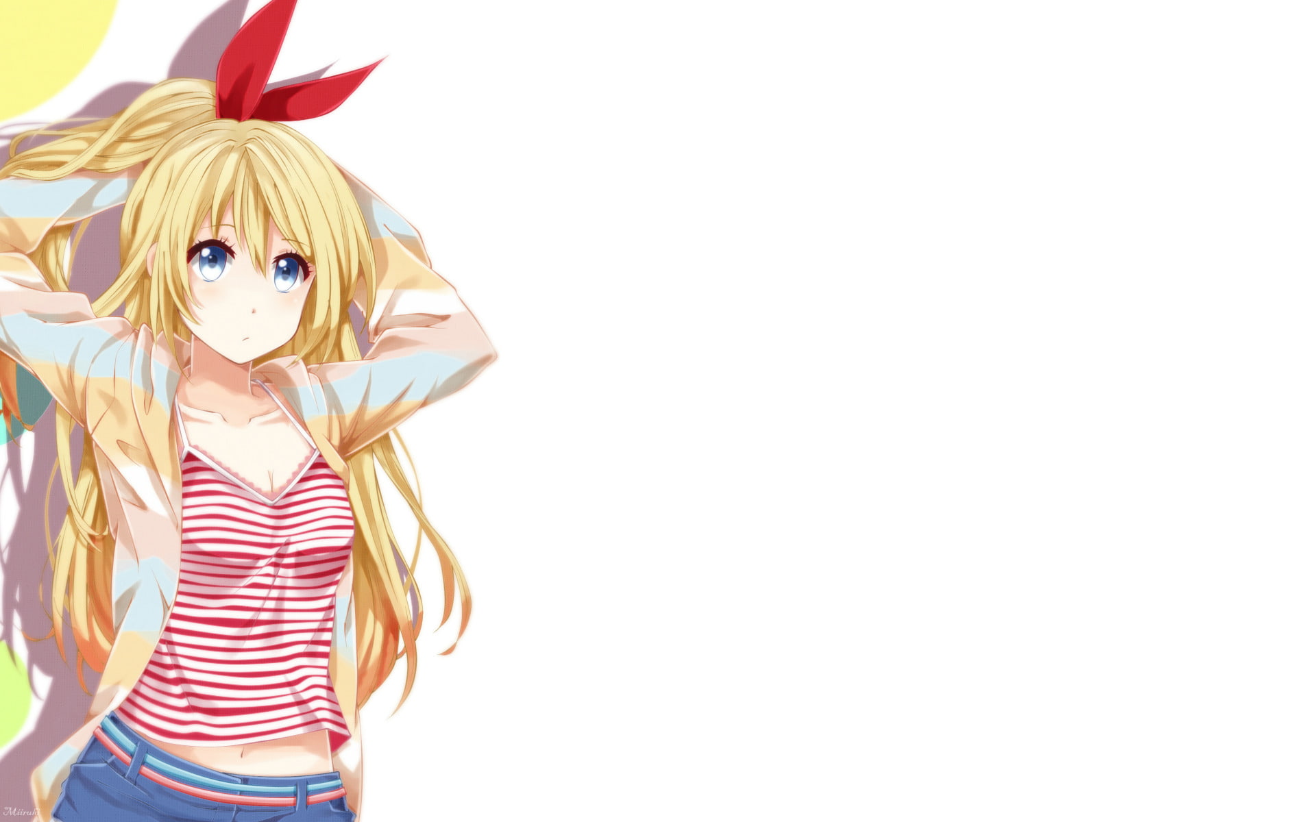 Chitoge Kirisaki, Nisekoi, 1080P, Anime, HD Wallpaper