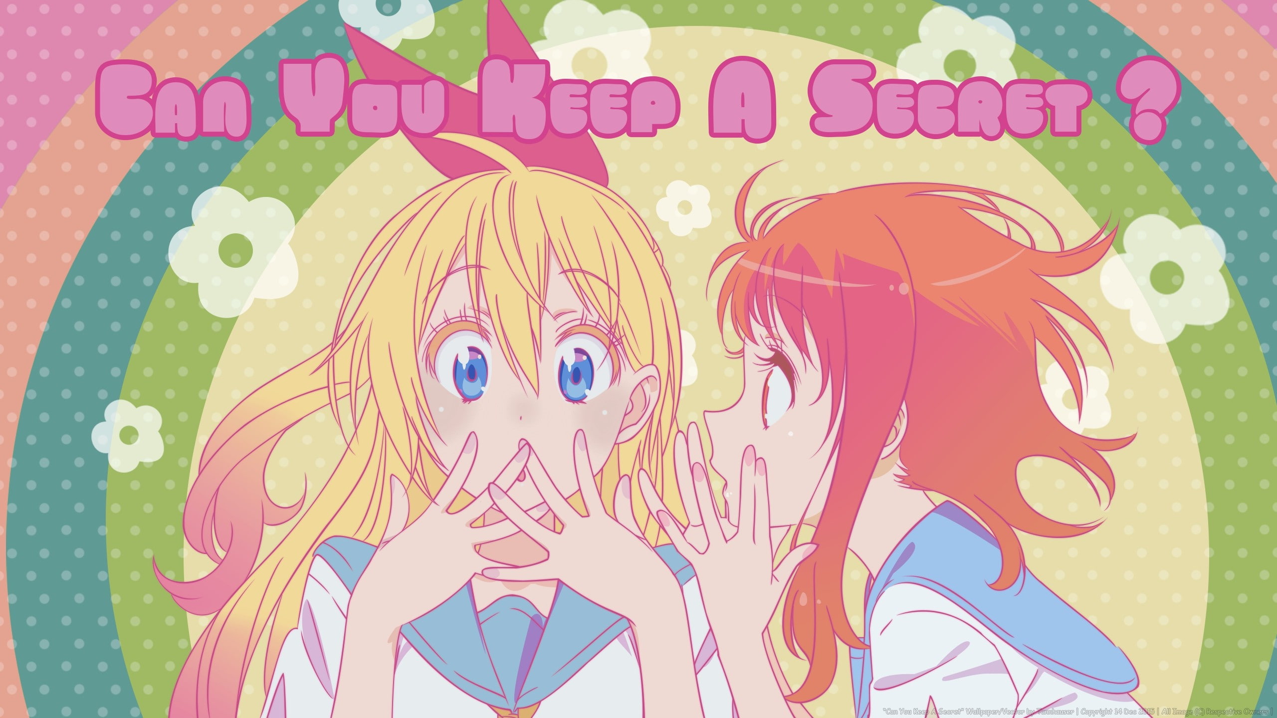 Nisekoi, Onodera Kosaki, 2K, Kirisaki Chitoge, HD Wallpaper