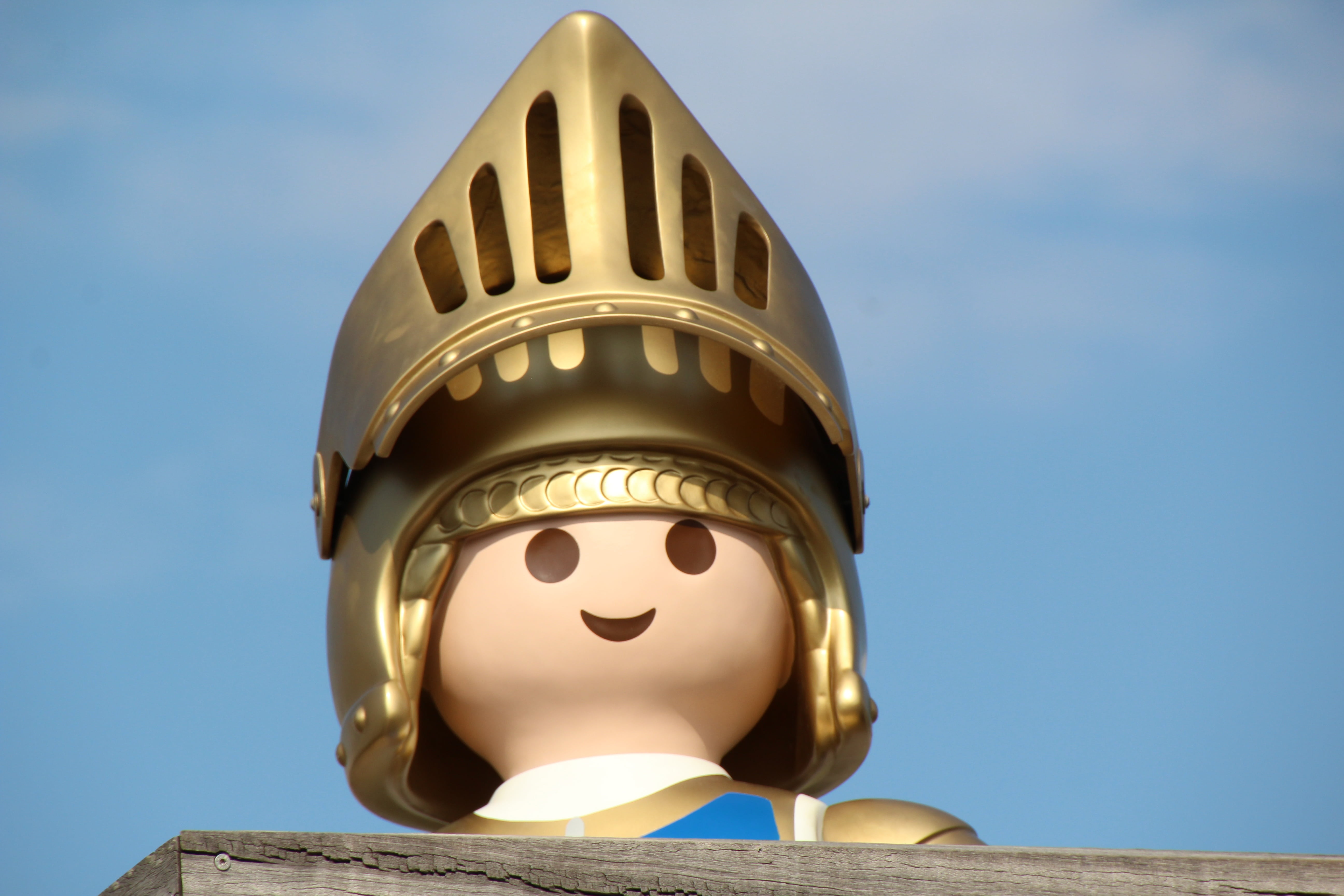 outdoors, communication, sky, architecture, wealth, metal, day, close-up, 5K, nature, playmobil, spirituality, clear sky, gold, luxury, blue, shape, built structure, HD Wallpaper