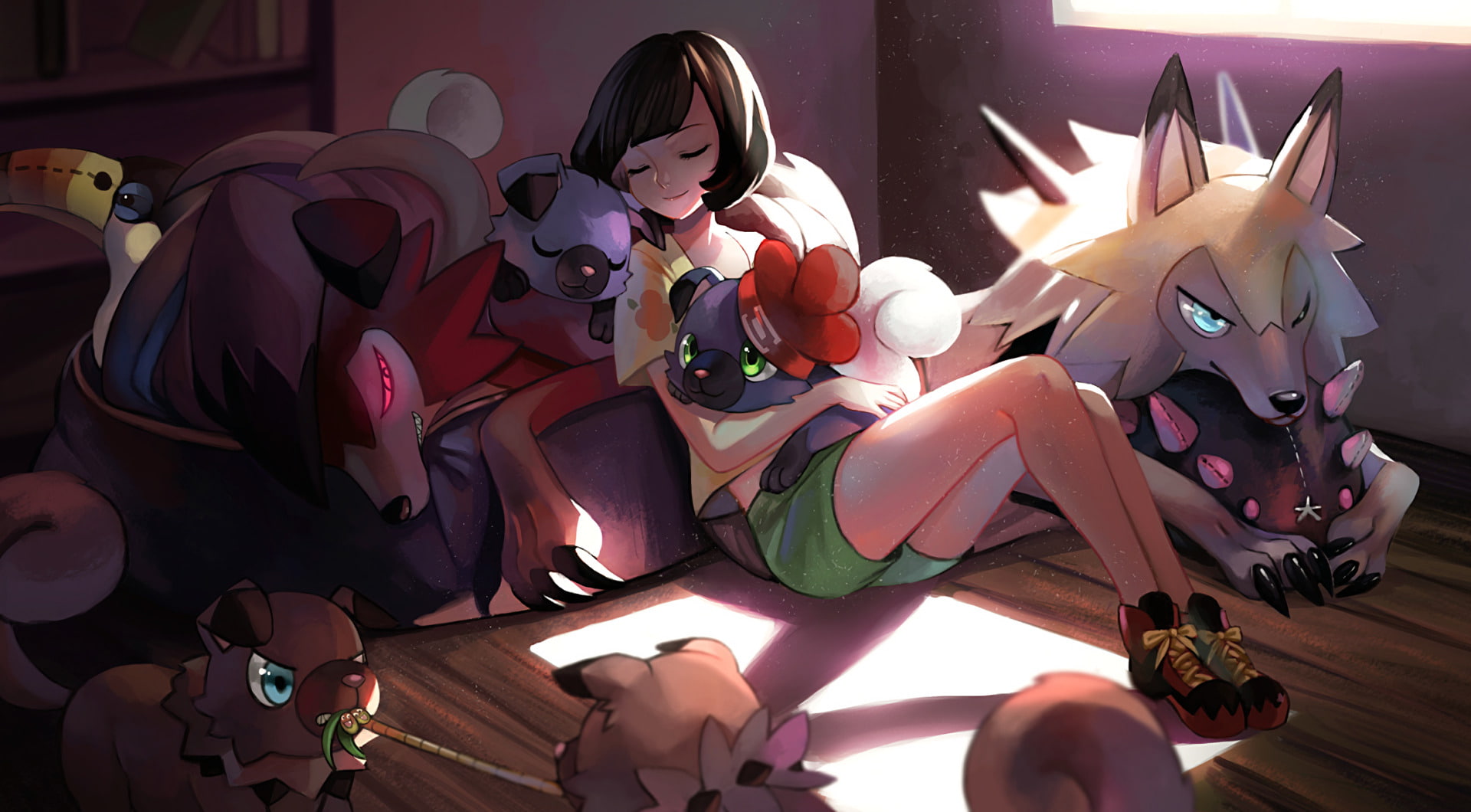Pokémon: Sun and Moon, 1080P, Pokémon, HD Wallpaper