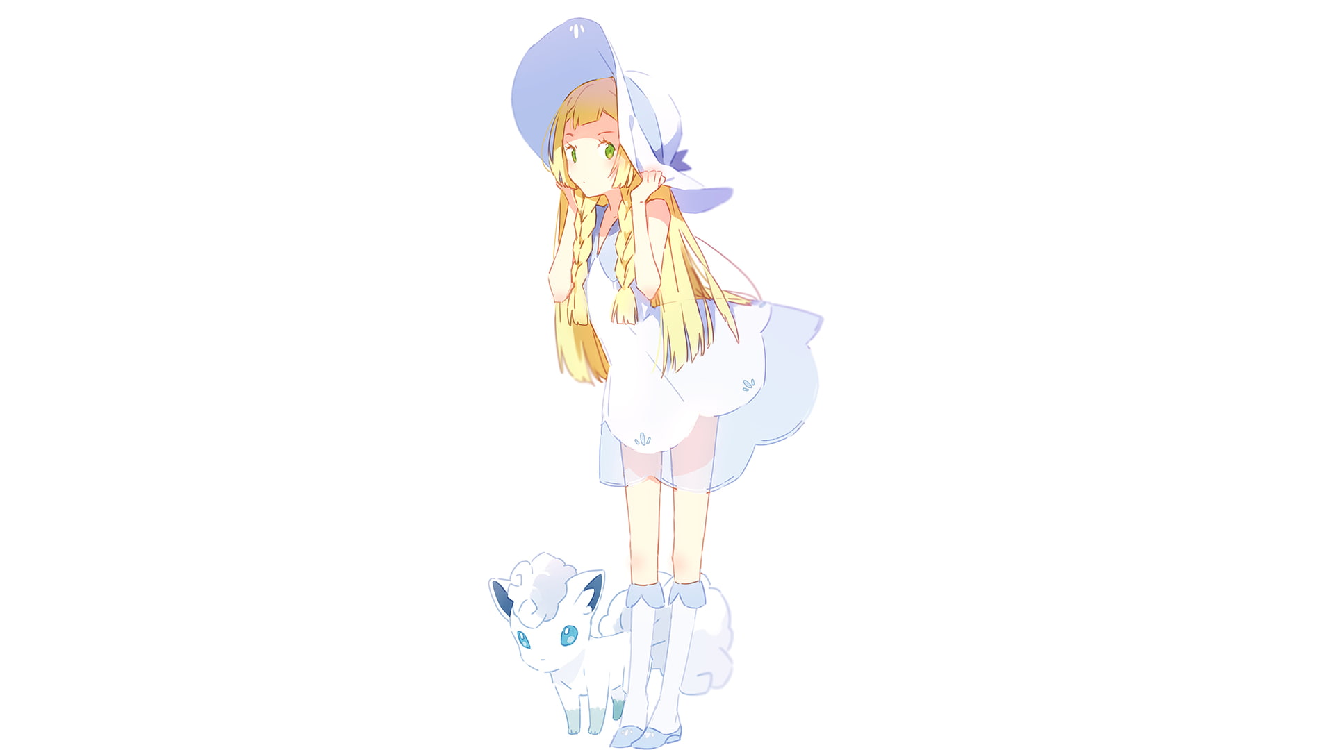 Girl, Pokémon, 1080P, Pokémon Ultra Sun and Ultra Moon, HD Wallpaper
