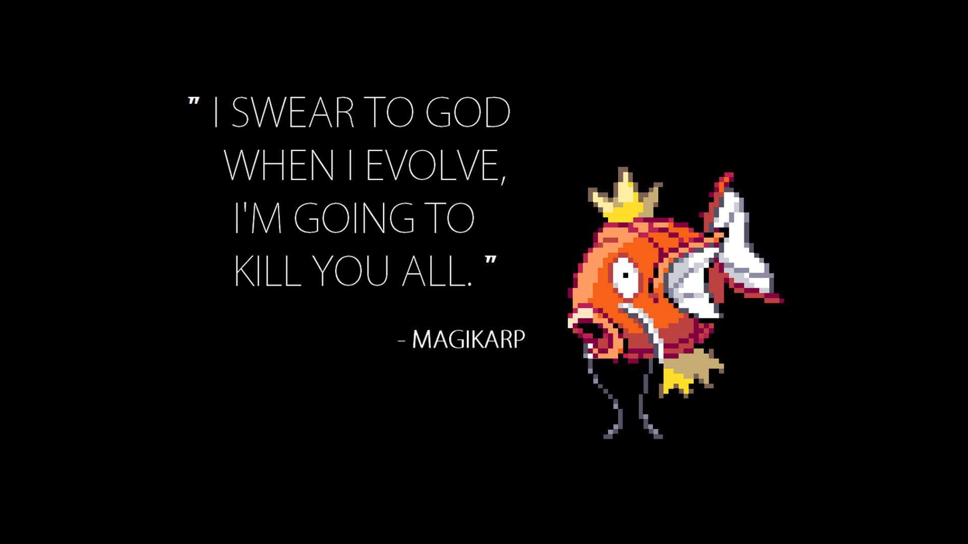 Magikarp (Pokémon), Pokémon, 1080P, HD Wallpaper