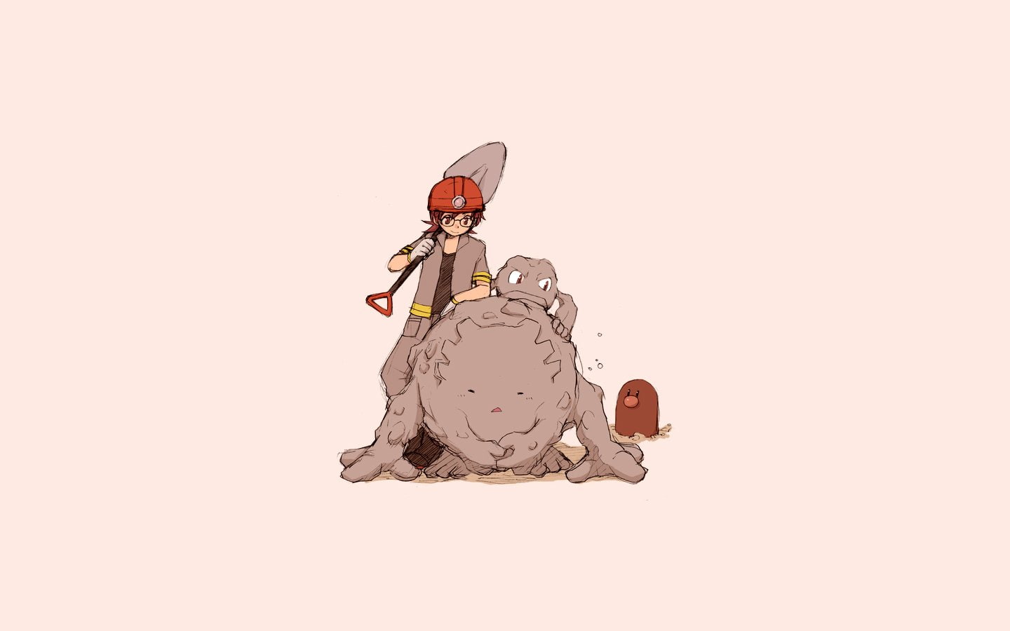 golem, 720P, pokemon, graveler, HD Wallpaper