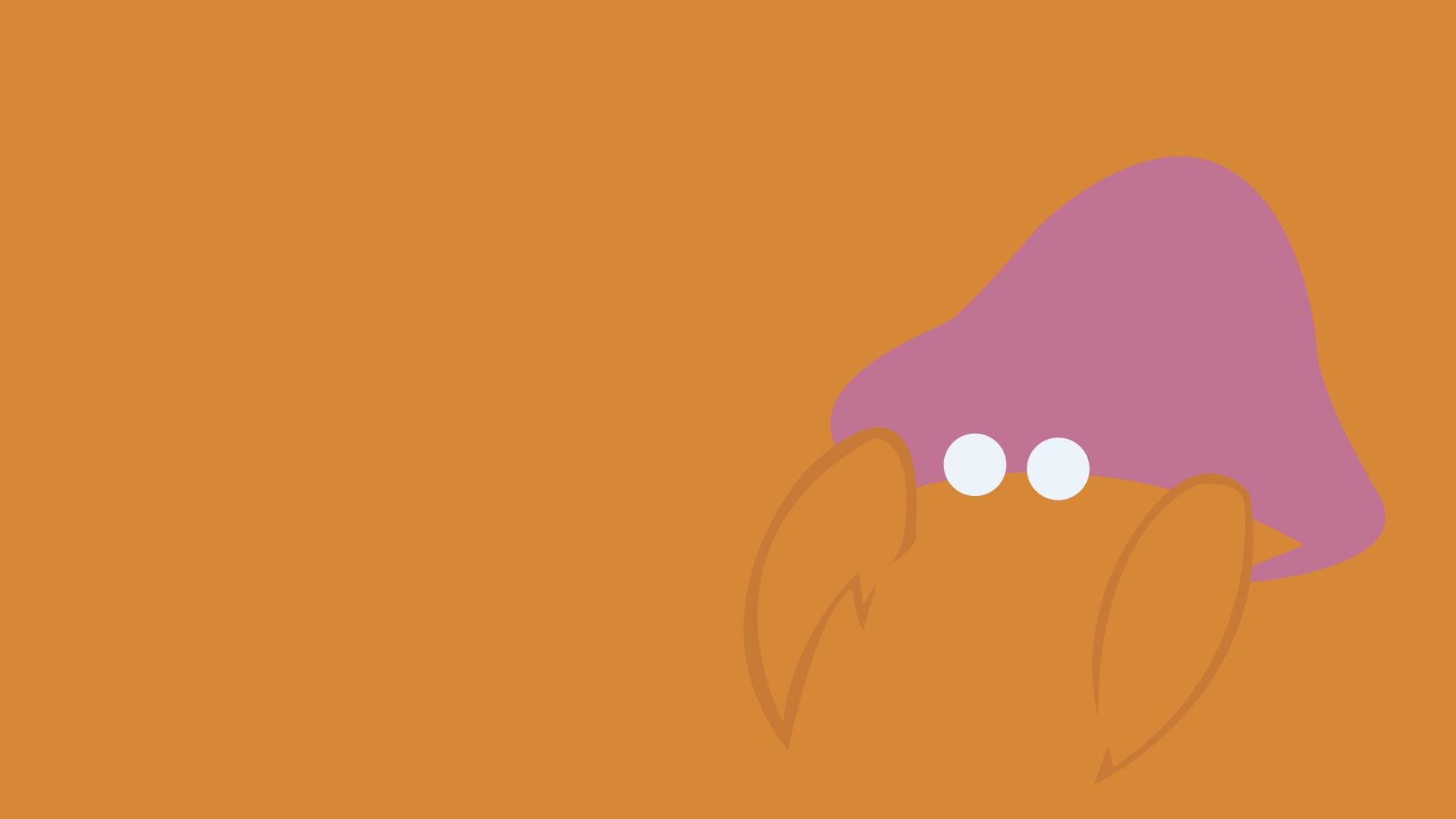 Minimalist, Parasect (Pokemon), 1080P, Pokémon, HD Wallpaper