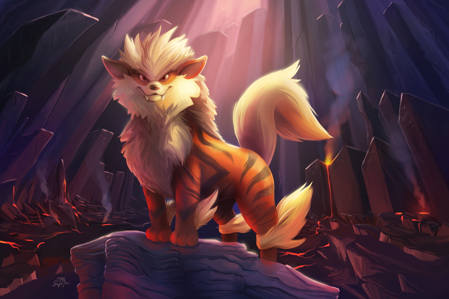720P, indoors, day, blurred motion, real people, art and craft, people, stage, Pokémon, stage - performance space, sunlight, creativity, Arcanine (Pokémon), HD Wallpaper
