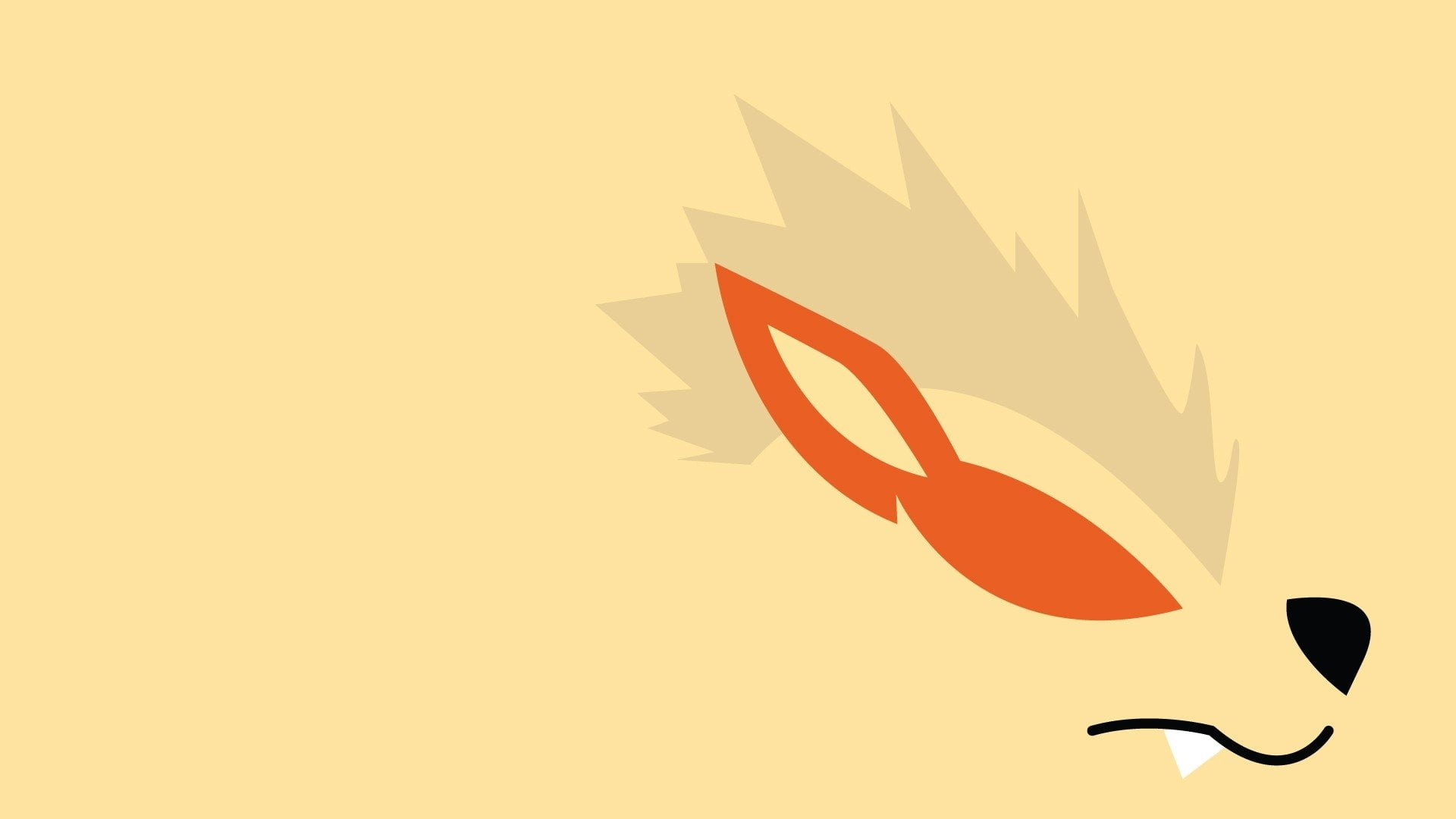silhouette, paper, outdoors, craft, Pokémon, art and craft, yellow, sunlight, nature, 1080P, copy space, Fire Pokémon, red, Arcanine (Pokémon), bird, sunset, HD Wallpaper