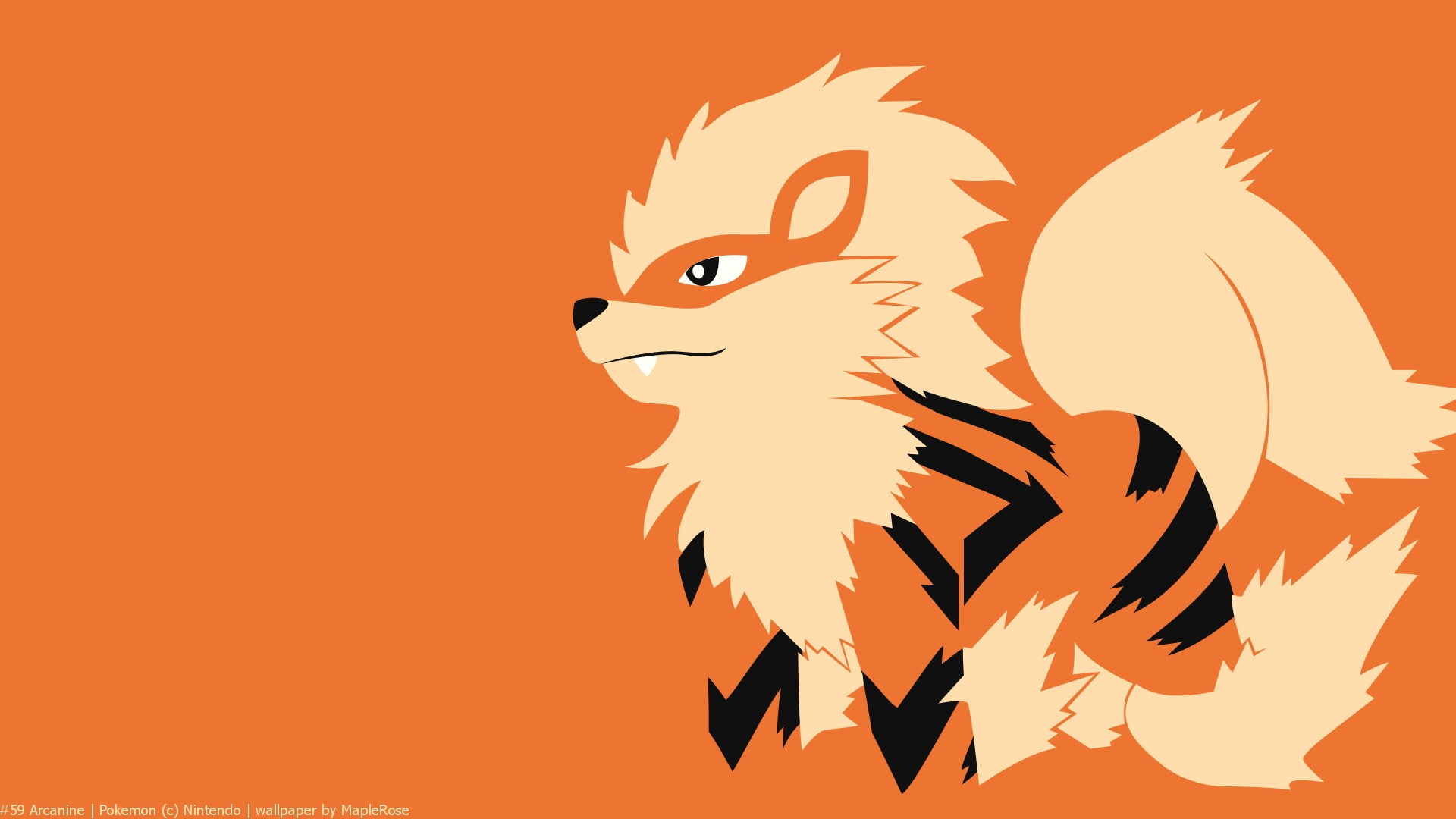 1080P, Pokémon, Anime, Arcanine (Pokémon), HD Wallpaper