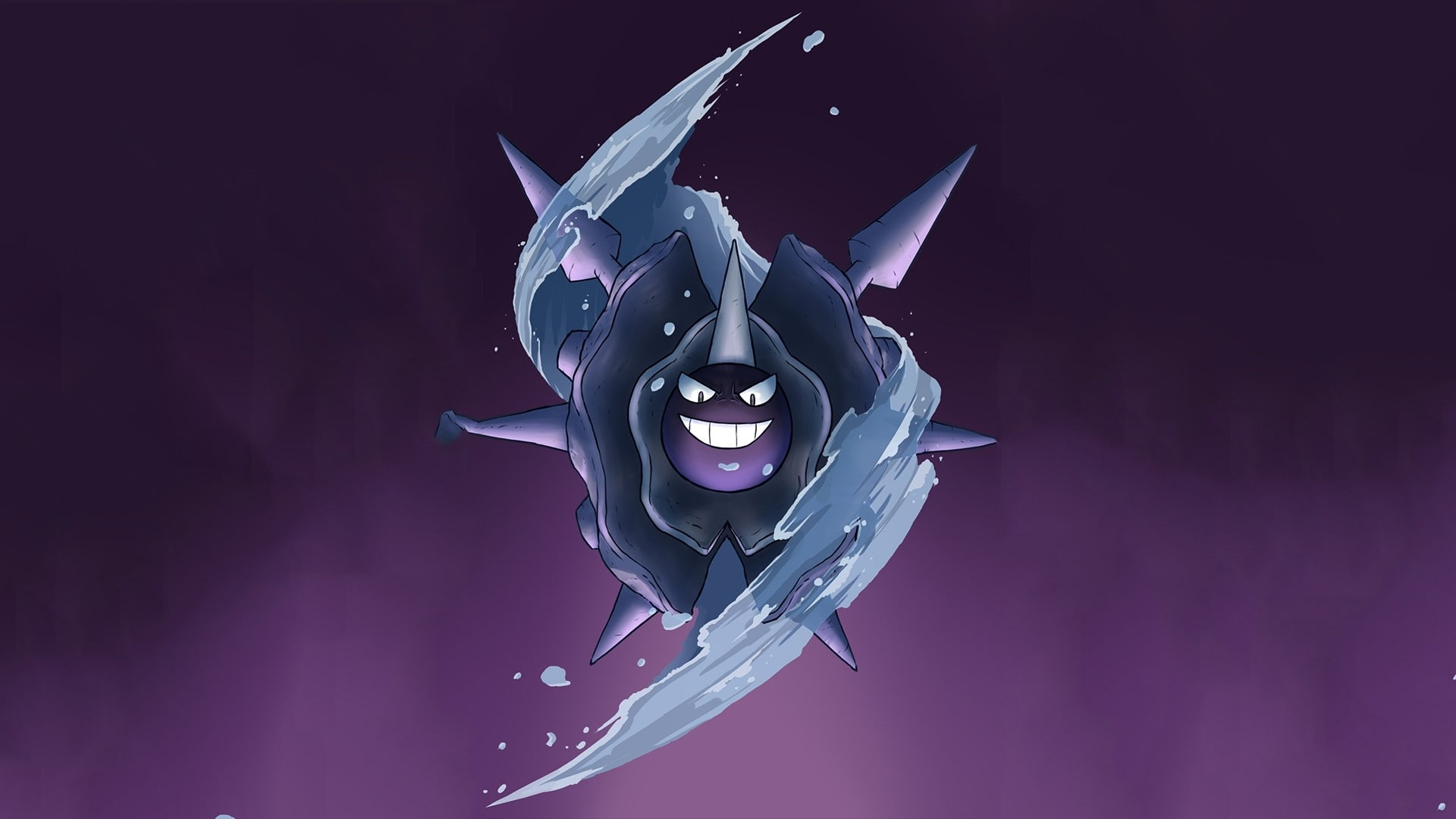 1080P, Pokémon, Cloyster (pokemon), HD Wallpaper
