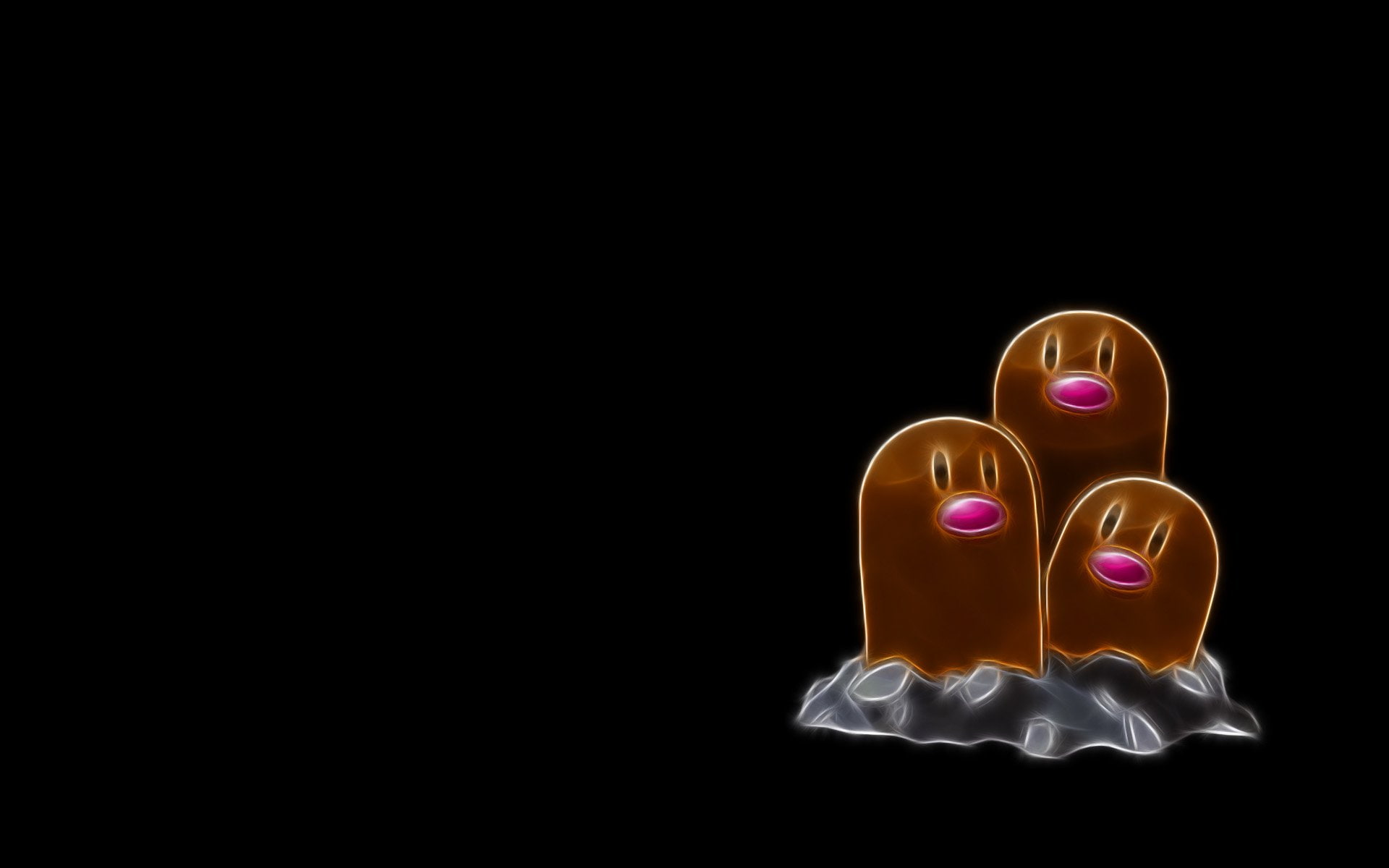 1080P, Dugtrio (Pokémon), Ground Pokémon, Pokémon, HD Wallpaper